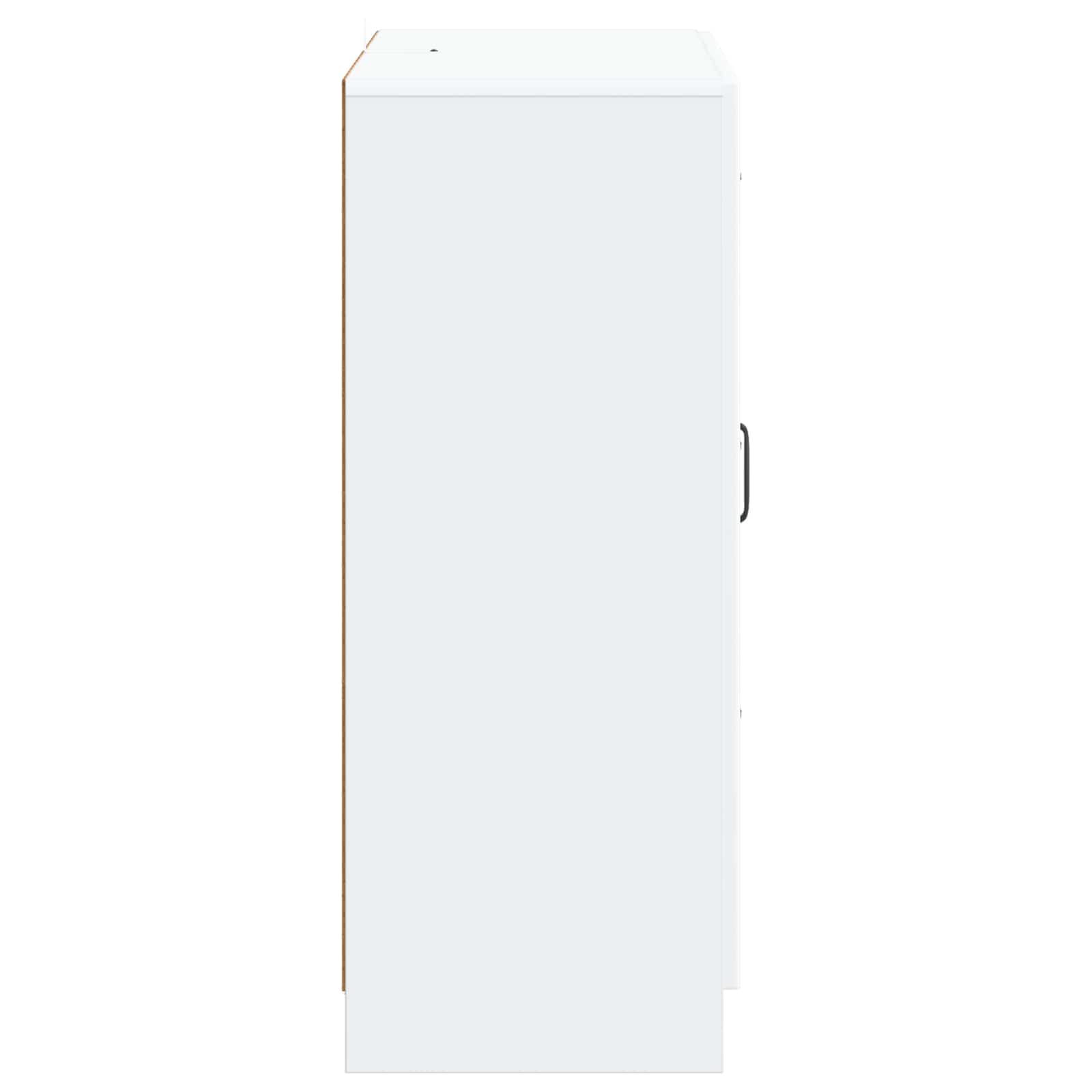 Kabalas su stalčių Balta 66 x 34,5 x 87 cm Apdirbta mediena