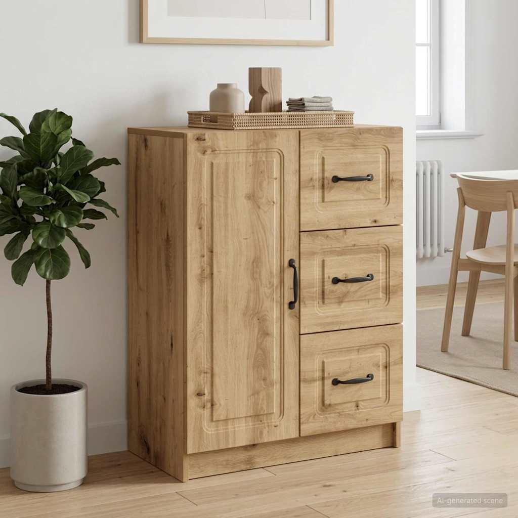 Skapis Artisanal ozols 66 x 34,5 x 87 cm Inženierijas koksne