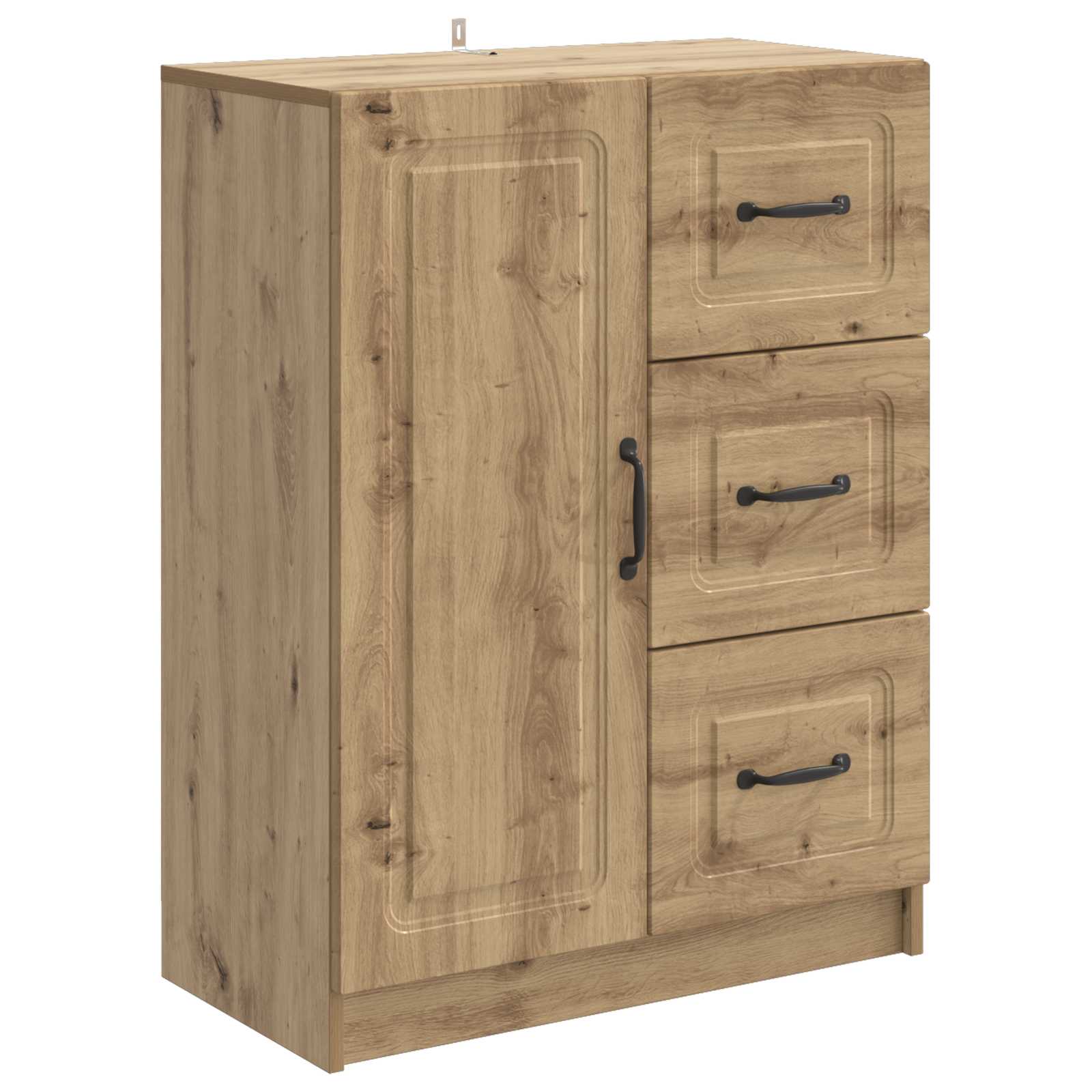 Skapis Artisanal ozols 66 x 34,5 x 87 cm Inženierijas koksne
