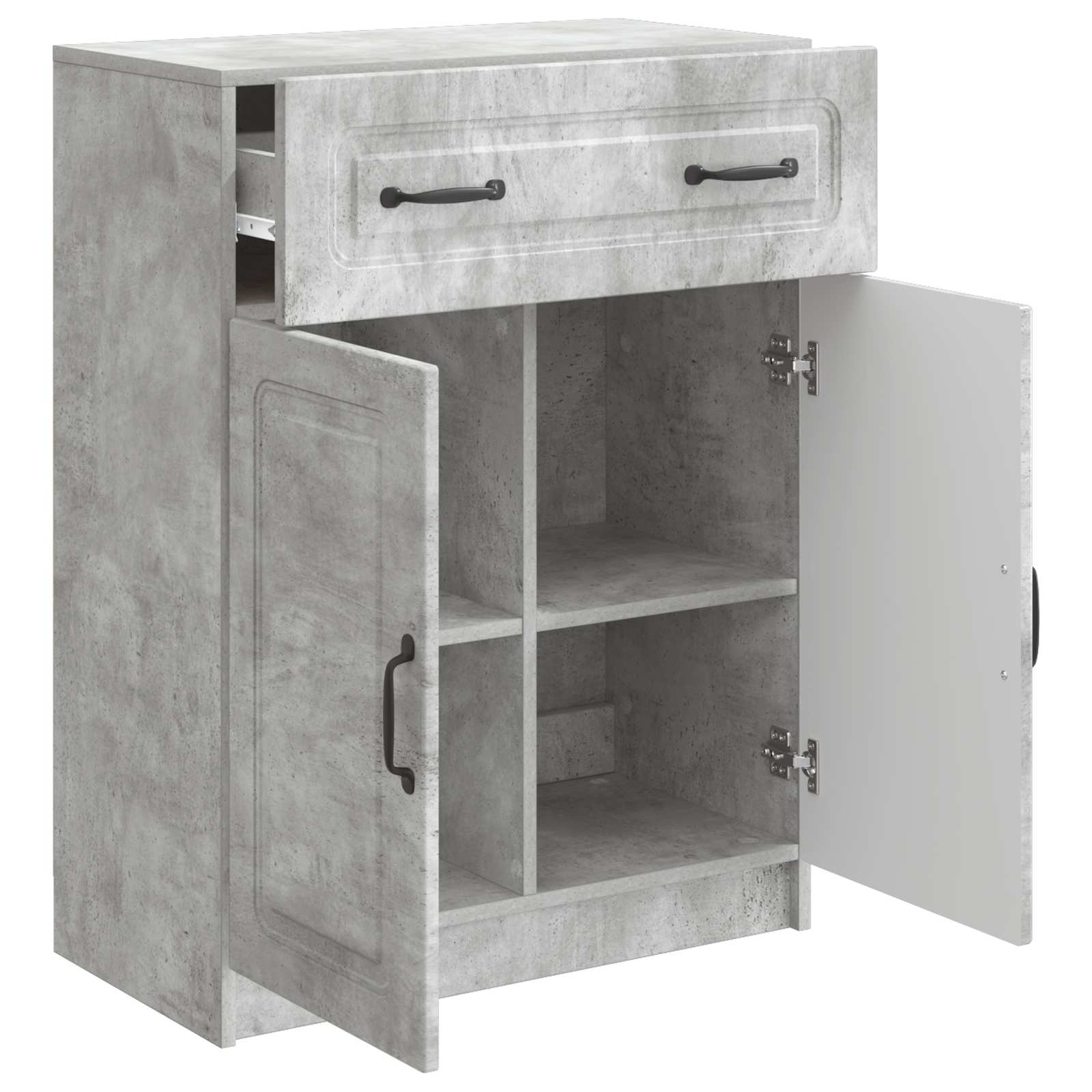 Kabalas Betono pilka 66 x 34,5 x 87 cm Apdirbta mediena