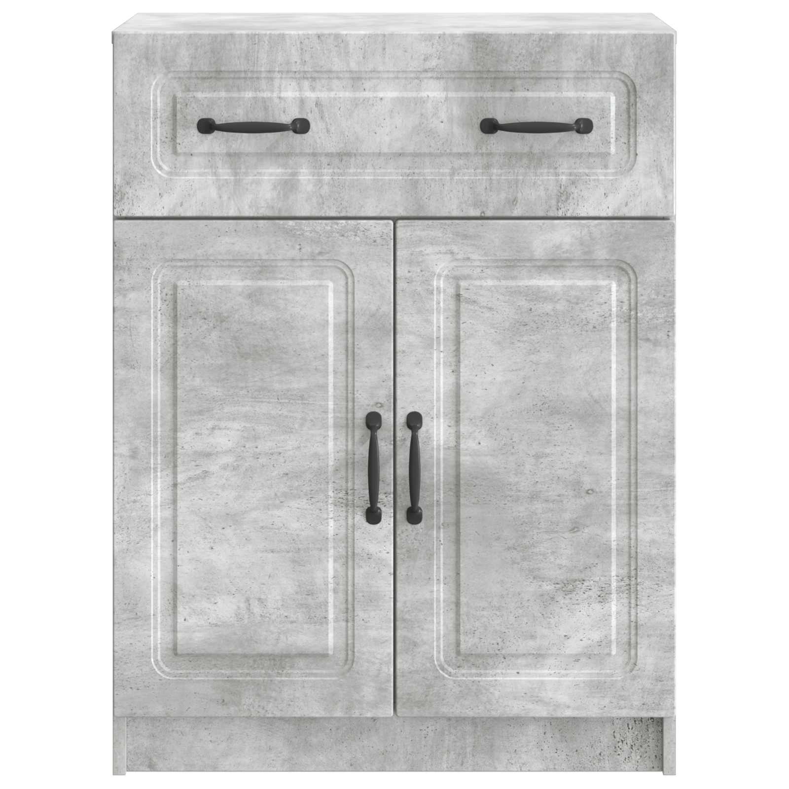 Kabalas Betono pilka 66 x 34,5 x 87 cm Apdirbta mediena