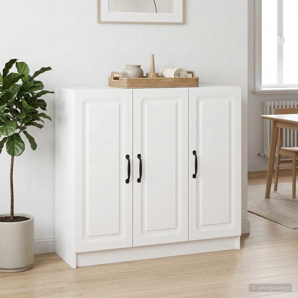 Kabalas Itin blizgi balta 89 x 34,5 x 77 cm Apdirbta mediena