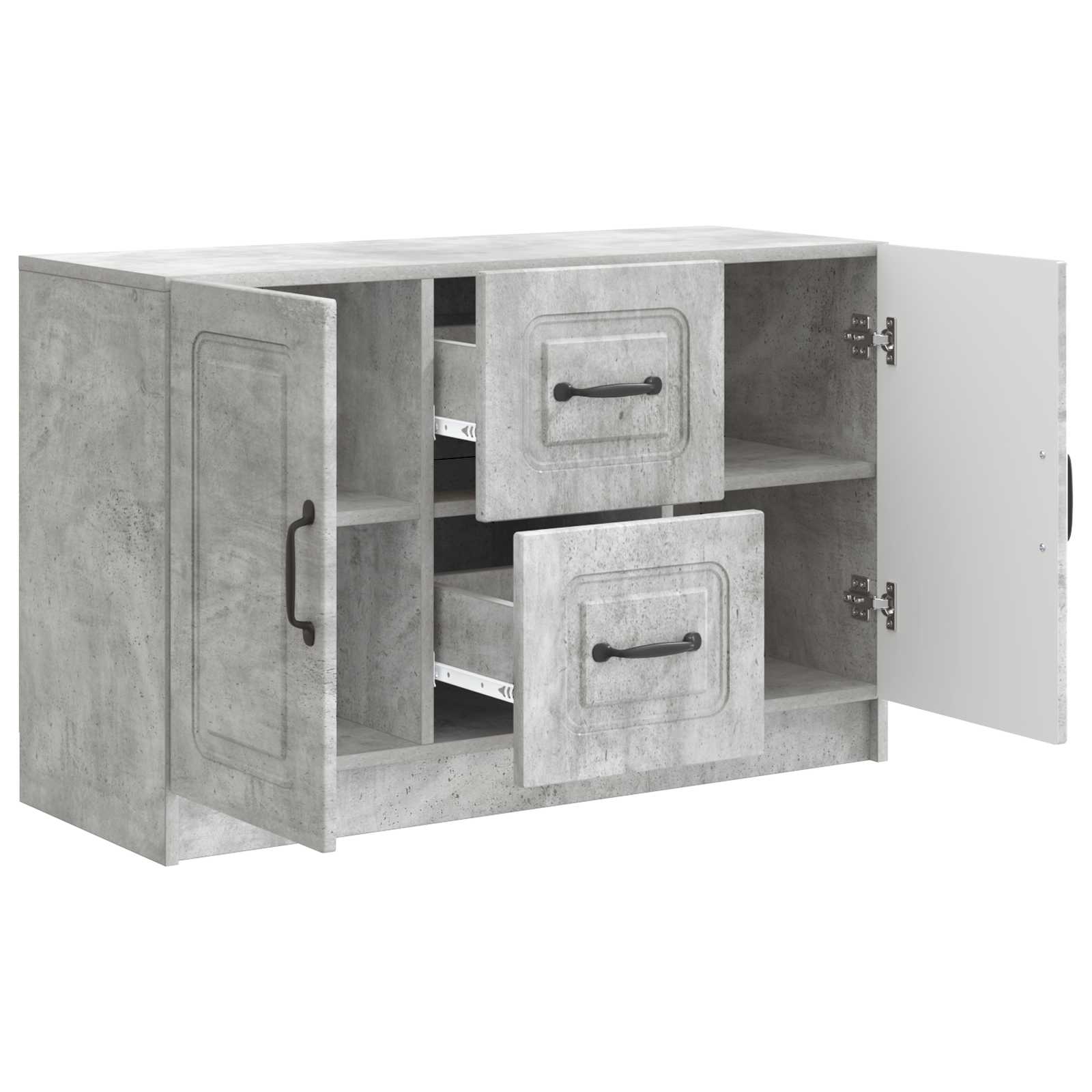 Kabalas Betono pilka 89 x 34,5 x 57 cm Apdirbta mediena