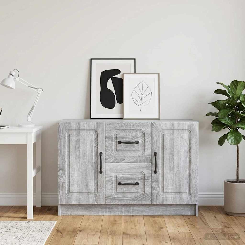 Kabalas Pilka sonoma ąžuolo 89 x 34,5 x 57 cm Apdirbta mediena
