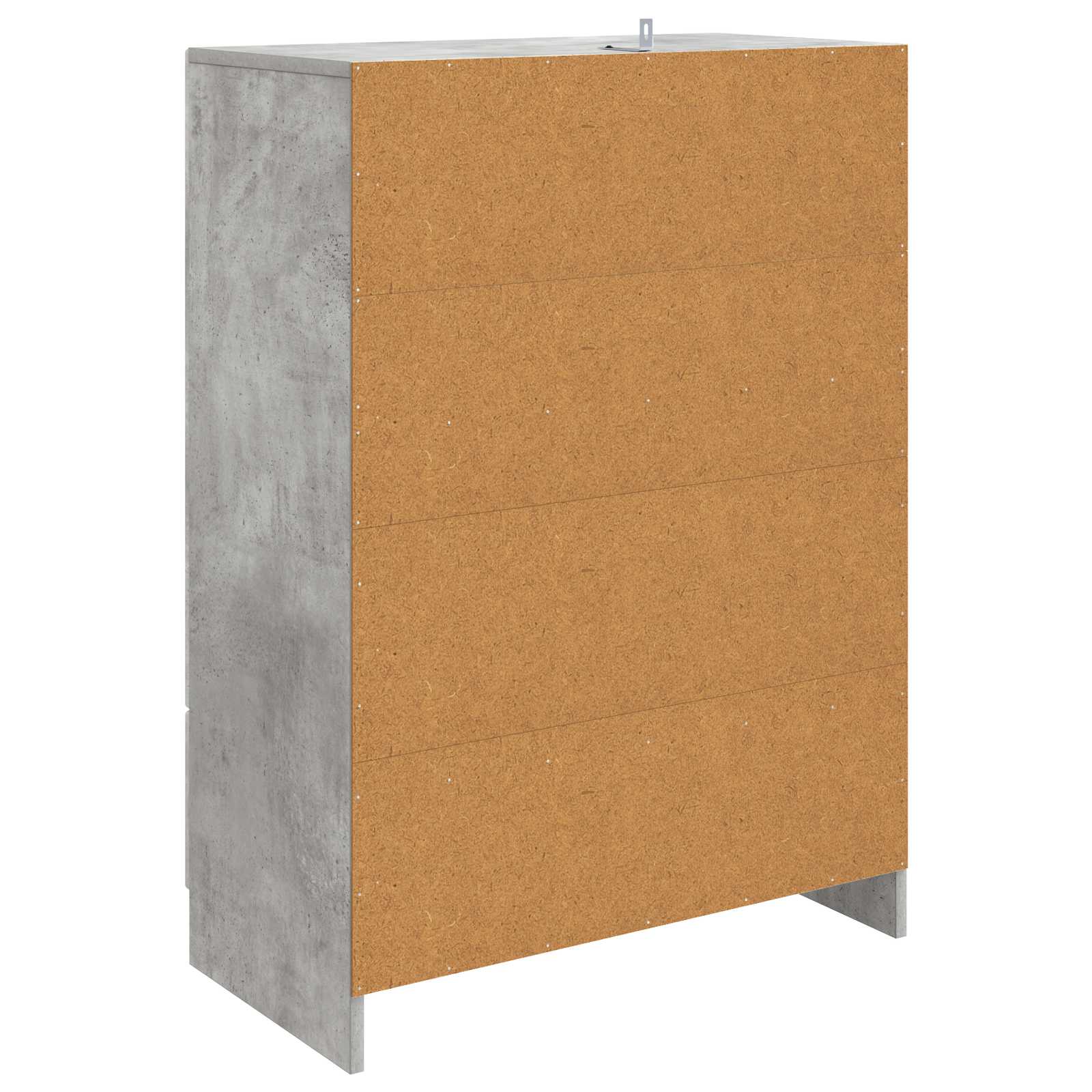Kabalas Betono pilka 66 x 34,5 x 92 cm Apdirbta mediena