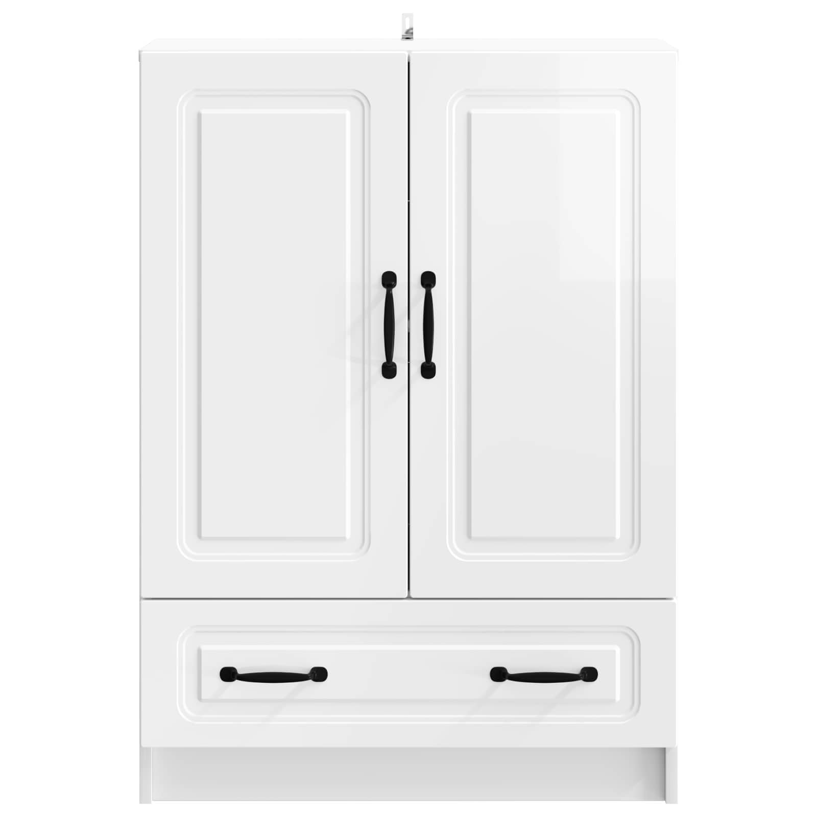 Kabalas Itin blizgi balta 66 x 34,5 x 92 cm Apdirbta mediena