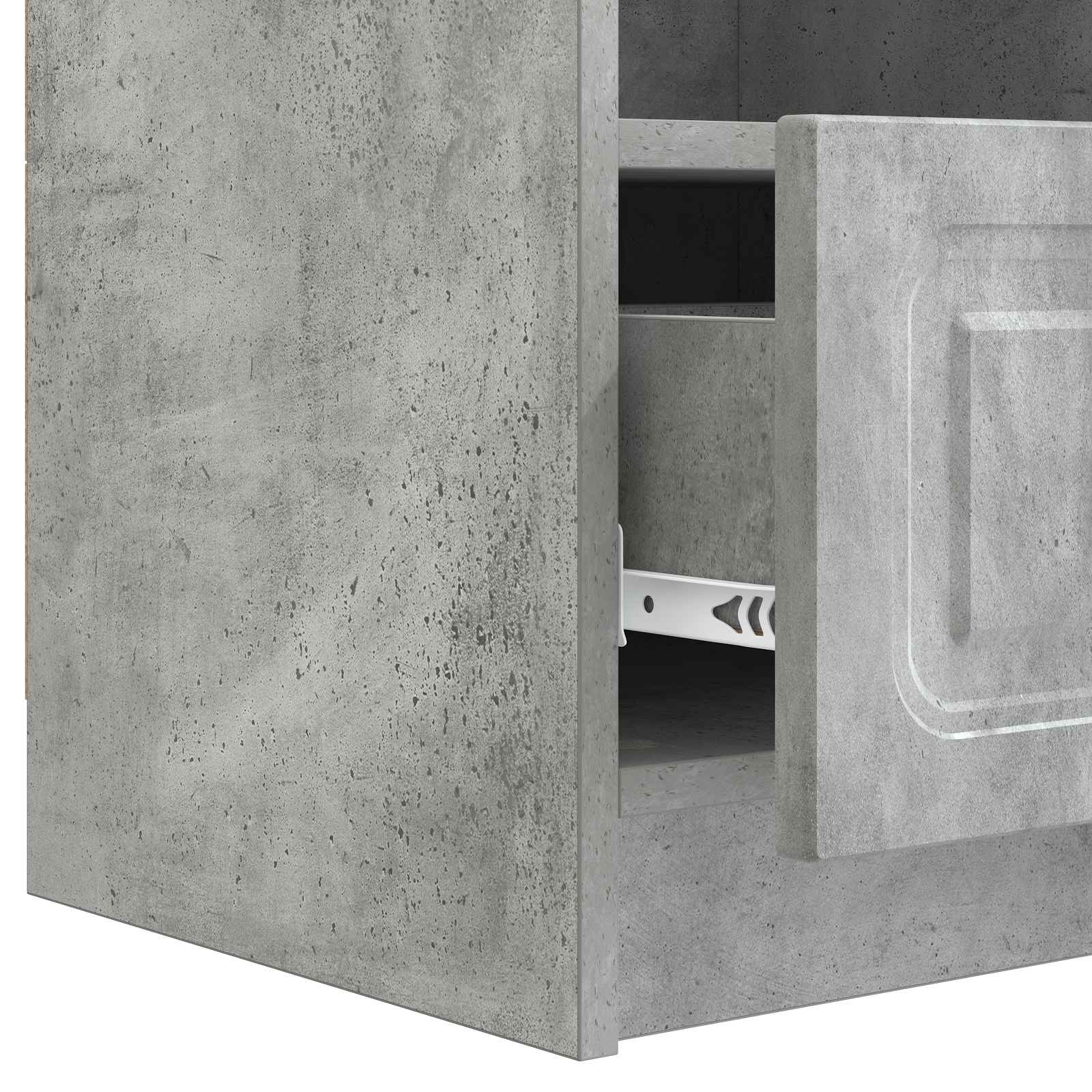 Televizoriaus spintelė Betono pilka 102 x 34,5 x 47 cm