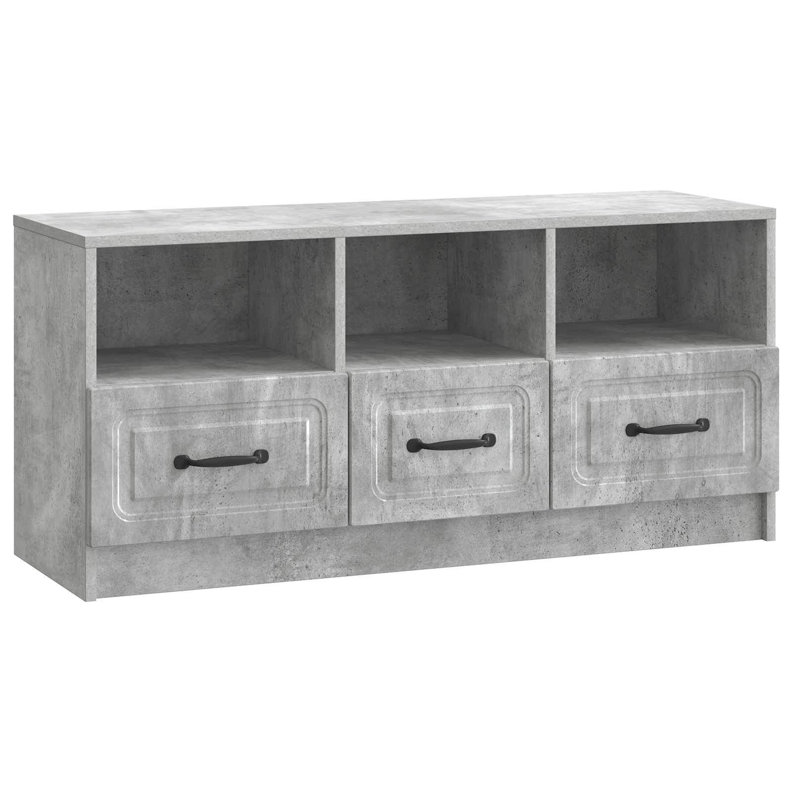 Televizoriaus spintelė Betono pilka 102 x 34,5 x 47 cm