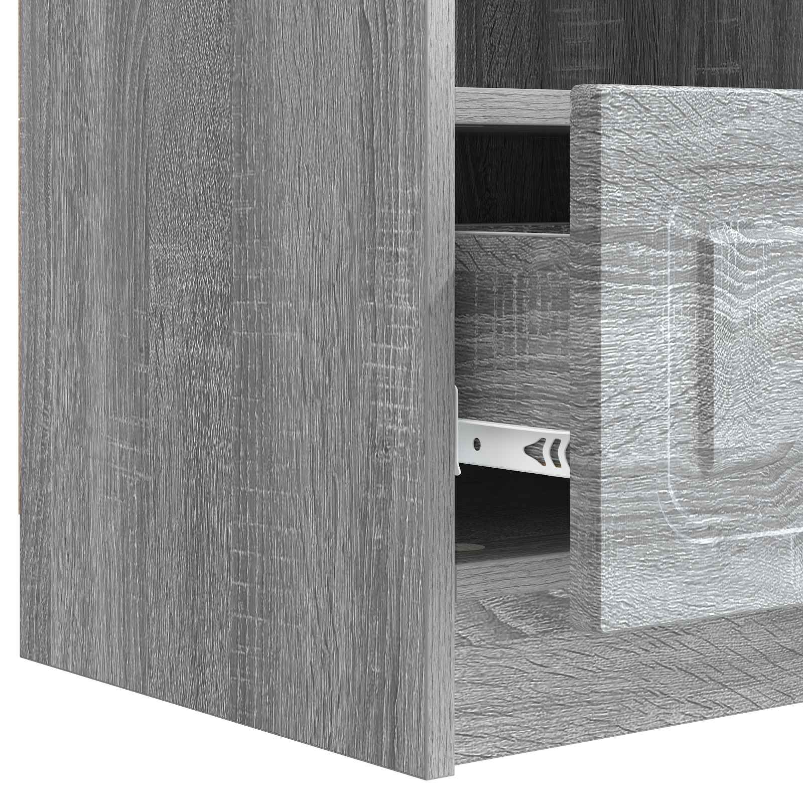 Televizoriaus spintelė Pilka sonoma ąžuolo 102 x 34,5 x 47 cm