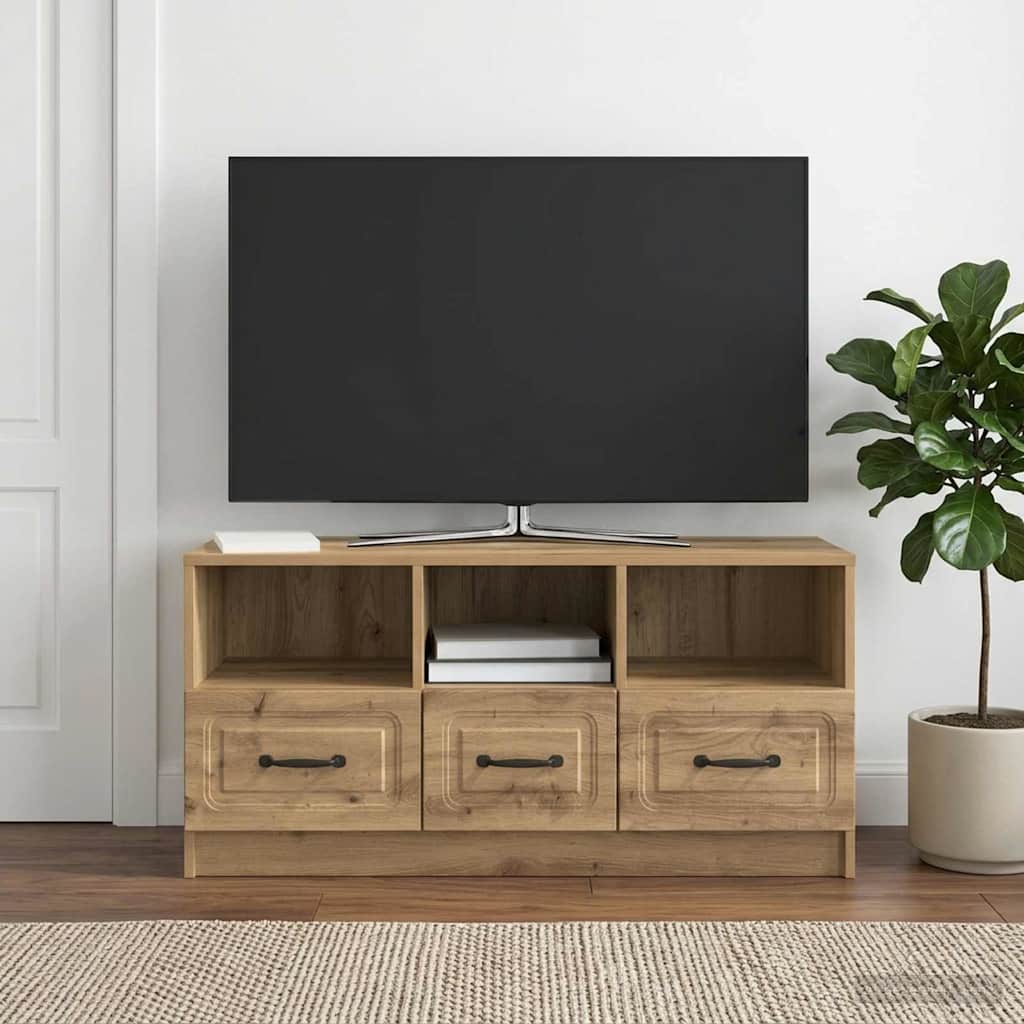 Televizoriaus spintelė Artisano ąžuolo 102 x 34,5 x 47 cm