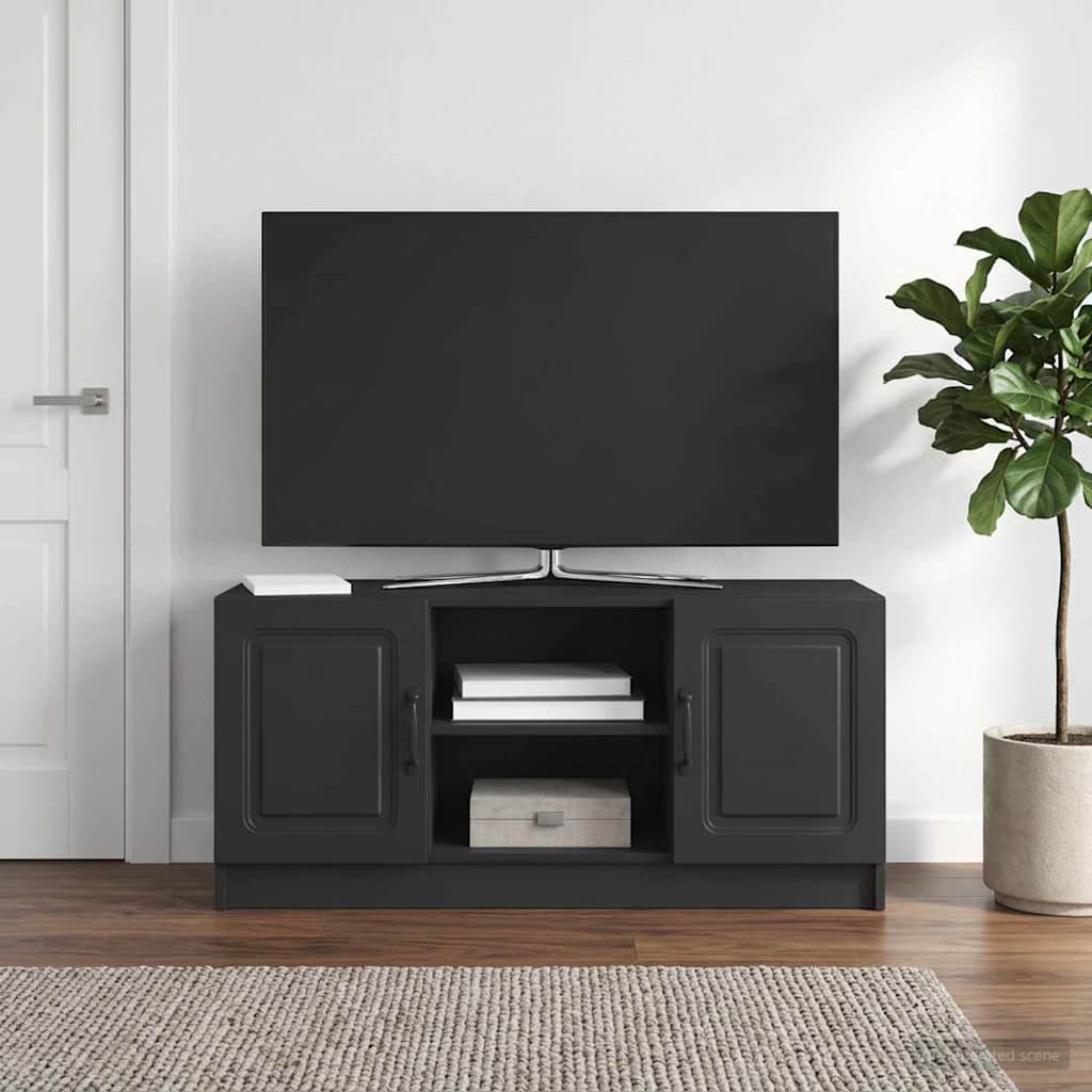 Televizoriaus spintelė Juoda 102 x 34,5 x 47 cm