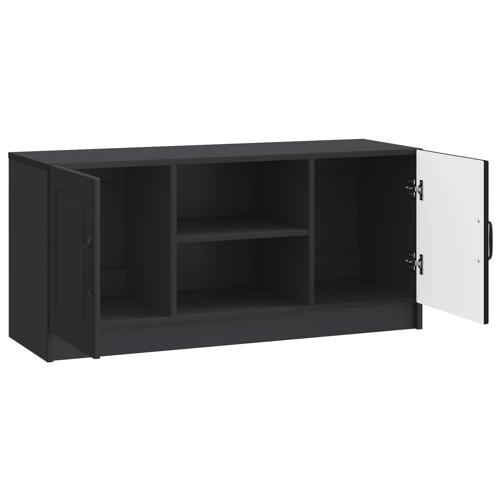Televizoriaus spintelė Juoda 102 x 34,5 x 47 cm