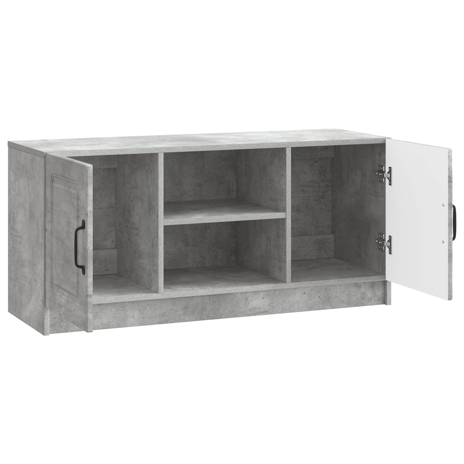 TV skapītis Betona pelēks 102 x 34,5 x 47 cm