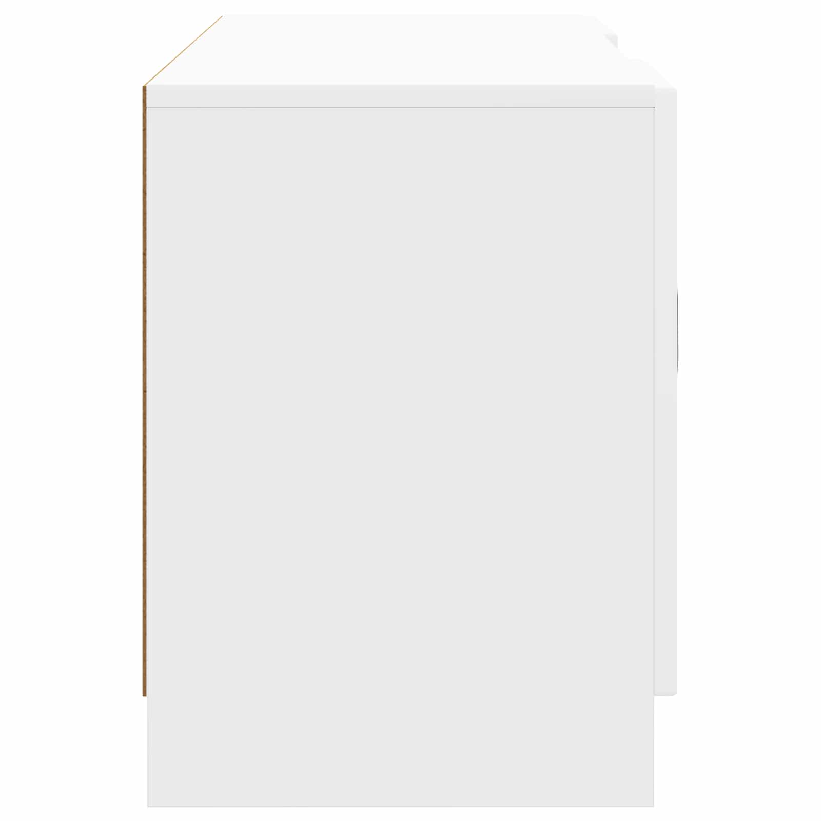 Televizoriaus spintelė Itin blizgi balta 102 x 34,5 x 47 cm