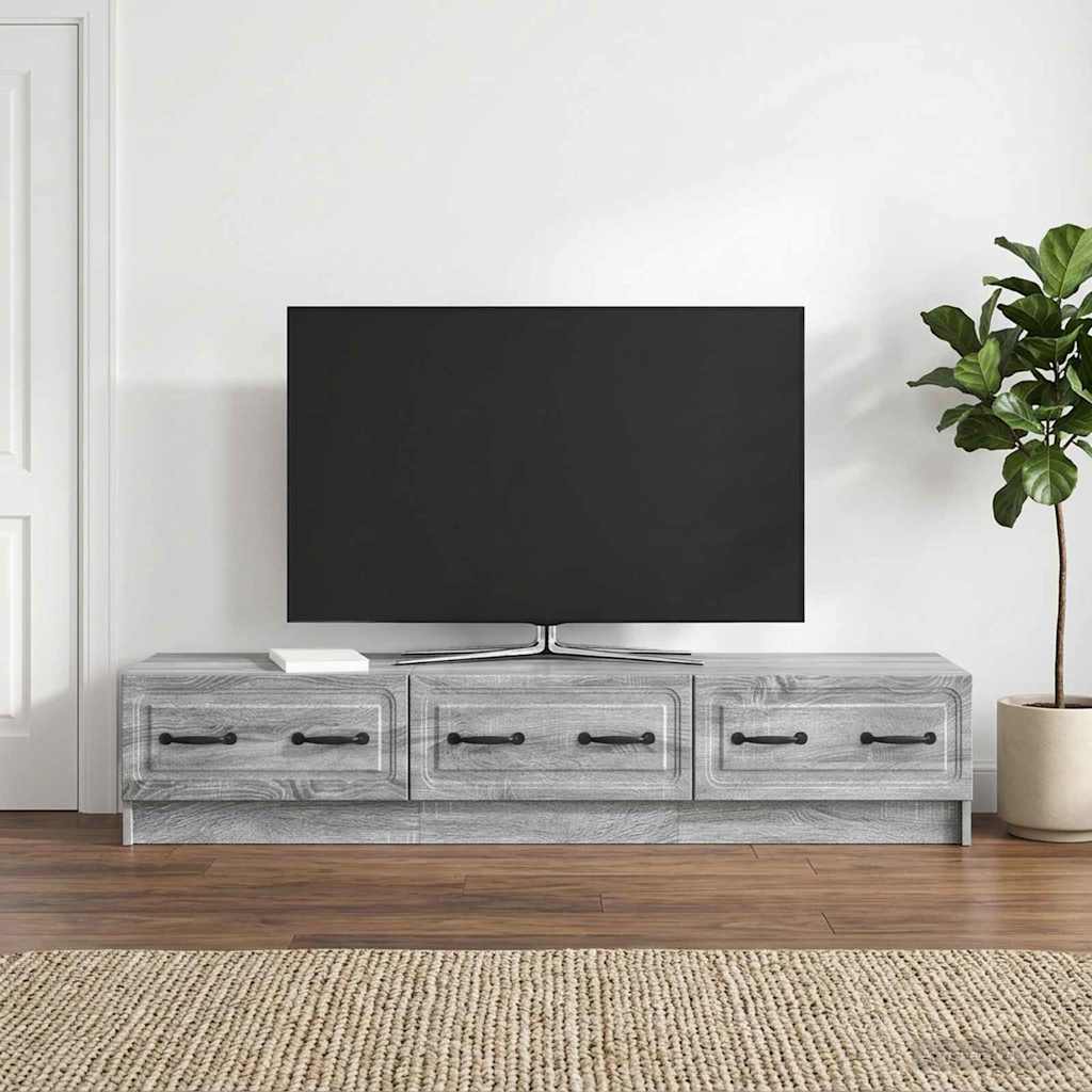 TV skapītis, pelēks sonoma ozols, 147 x 34,5 x 27 cm