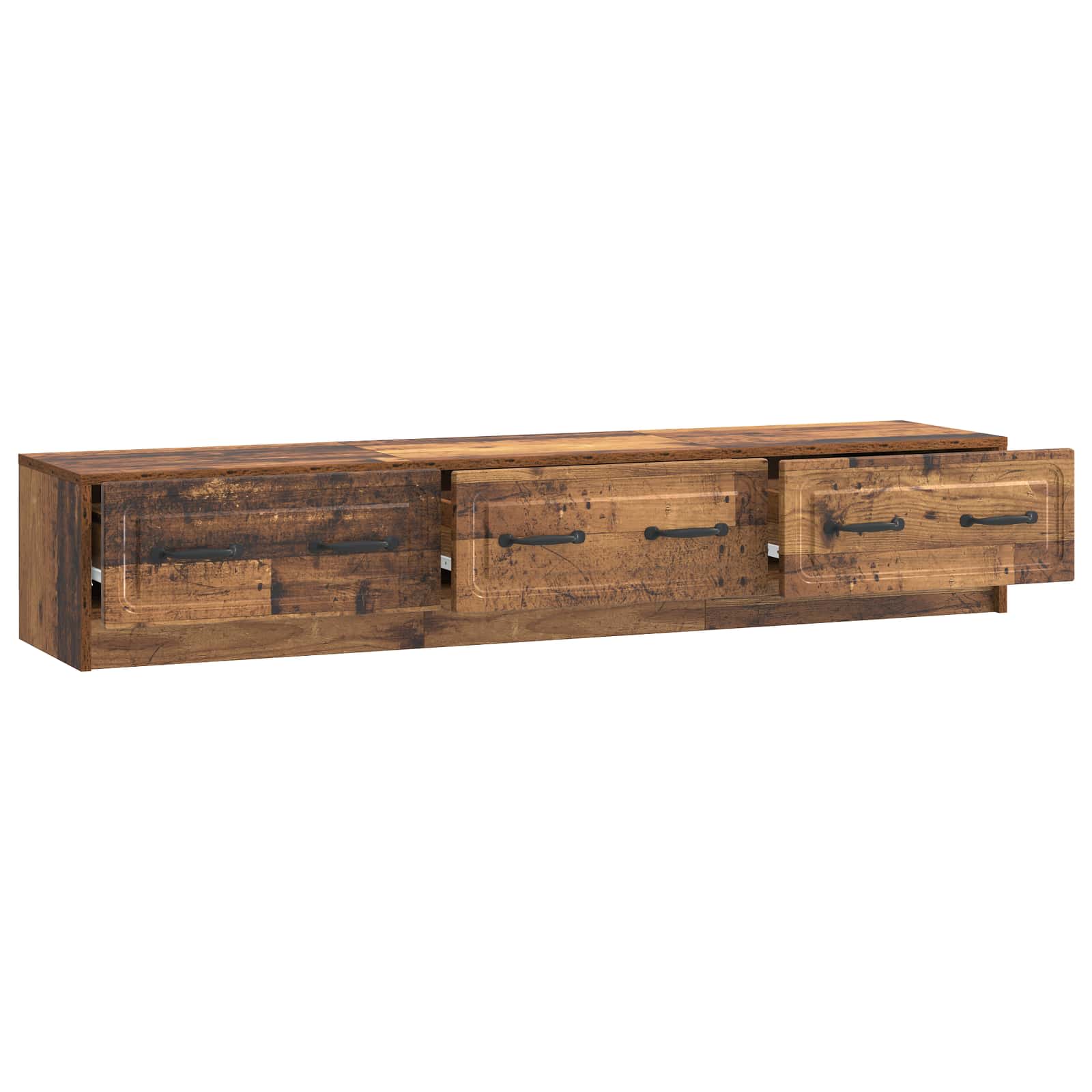 TV skapītis Novecota koka 147 x 34,5 x 27 cm