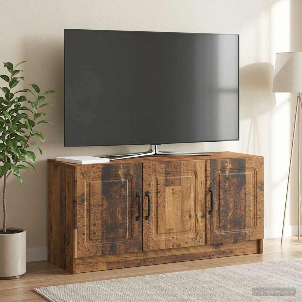 Televizoriaus spintelė Sendintos medienos 99 x 34,5 x 47 cm