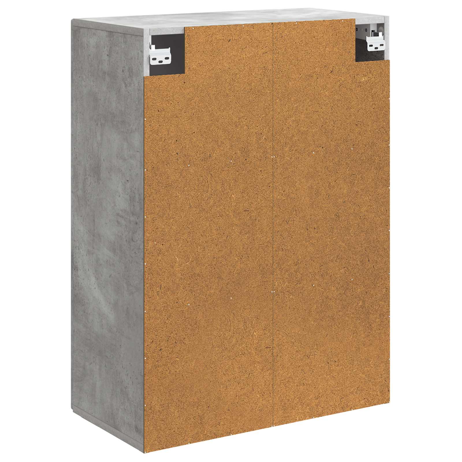 Prie sienos montuojama spinta Betono pilka 66 x 34,5 x 90 cm