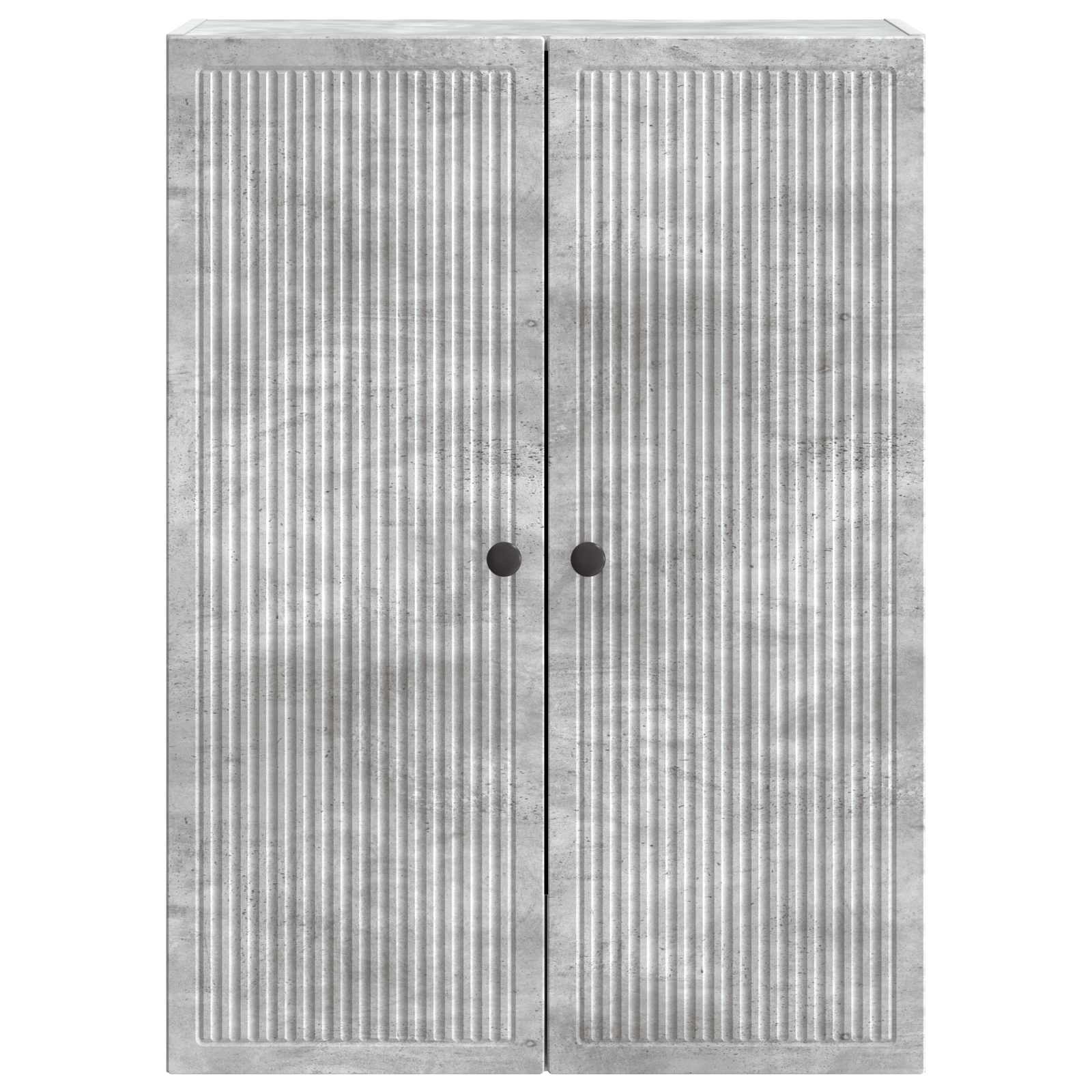 Prie sienos montuojama spinta Betono pilka 66 x 34,5 x 90 cm
