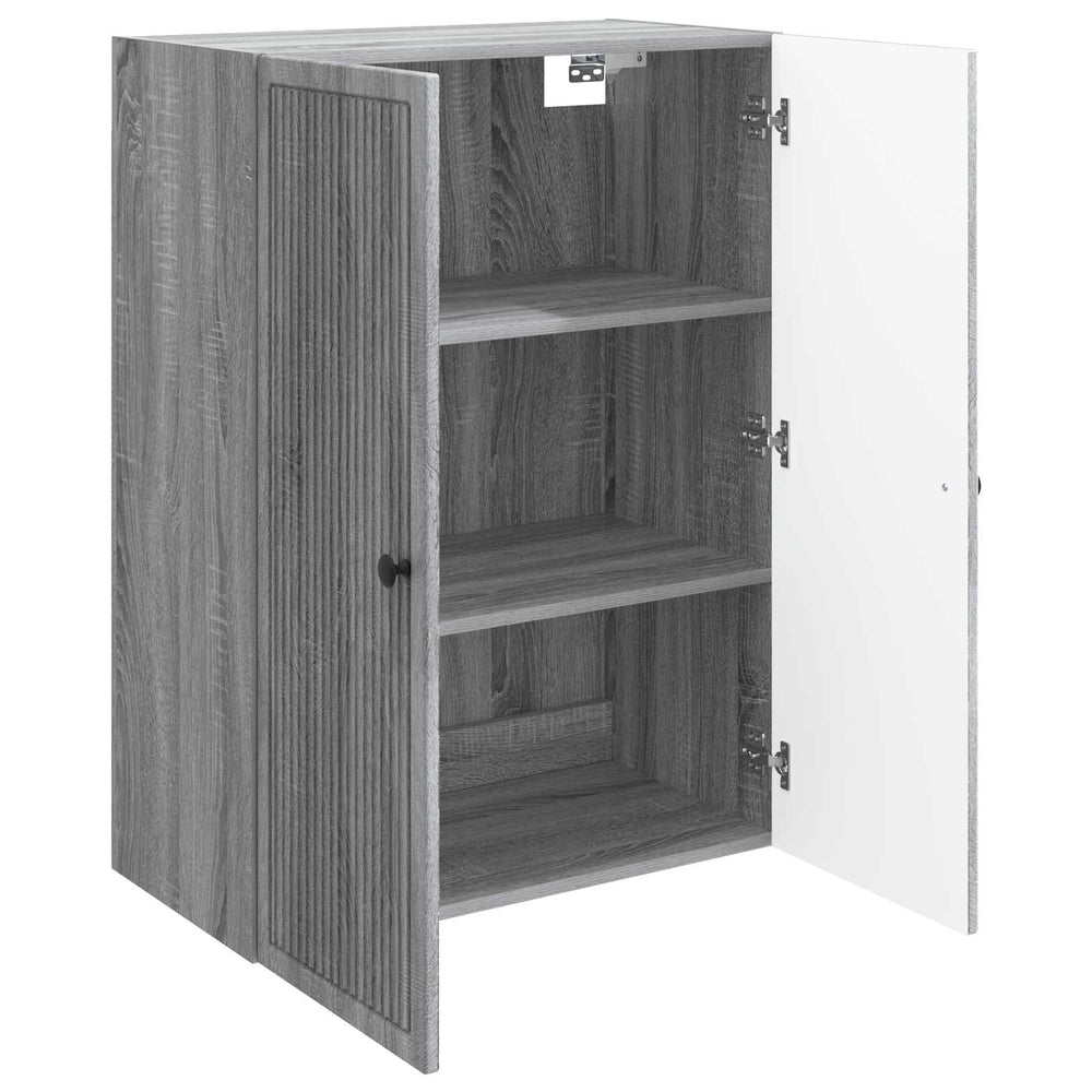 Prie sienos montuojama spinta Pilka Sonoma 66 x 34,5 x 90 cm