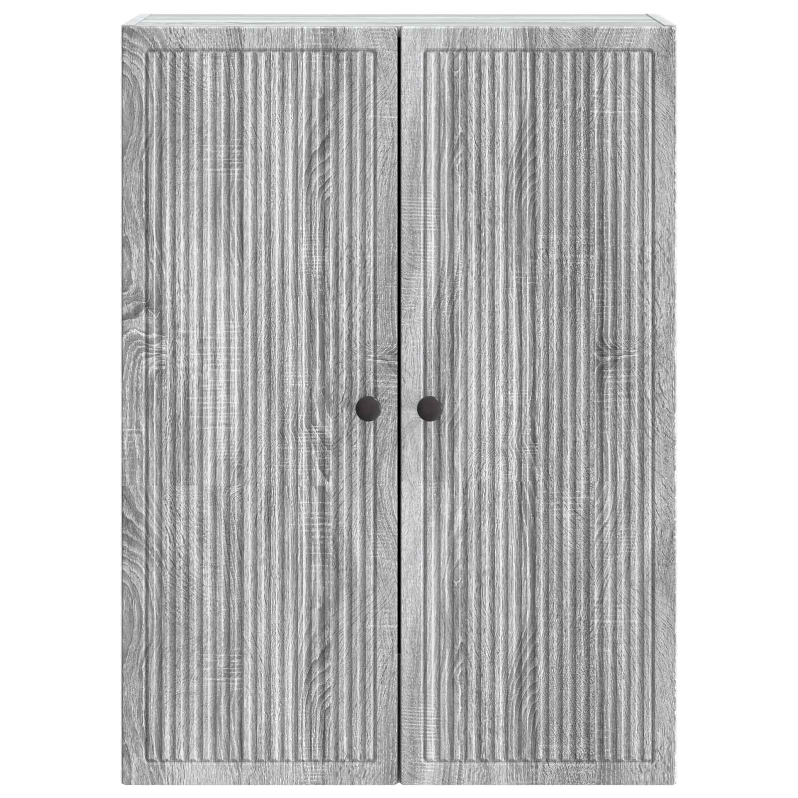 Prie sienos montuojama spinta Pilka Sonoma 66 x 34,5 x 90 cm