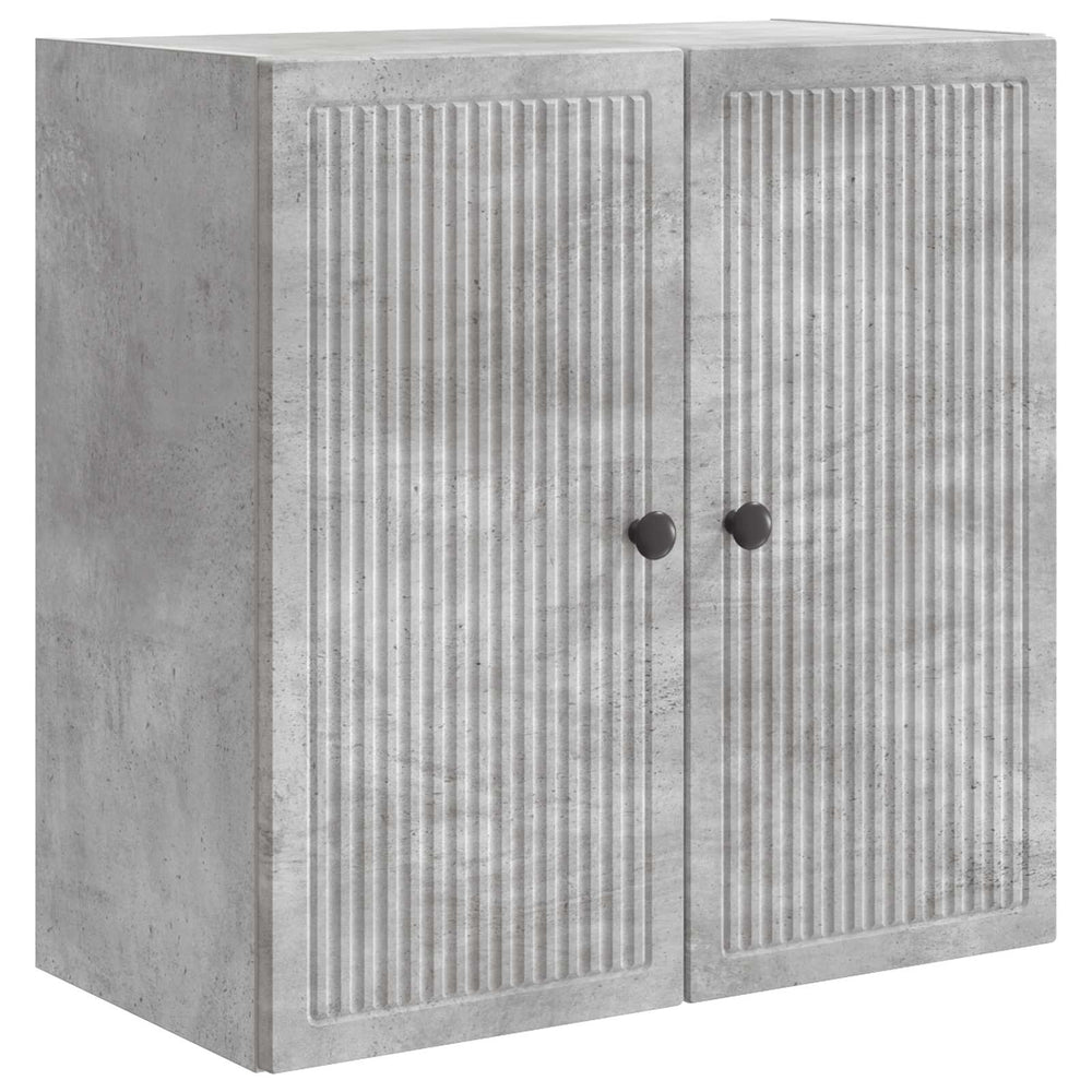 Prie sienos montuojama spinta Betono pilka 59 x 31 x 60 cm