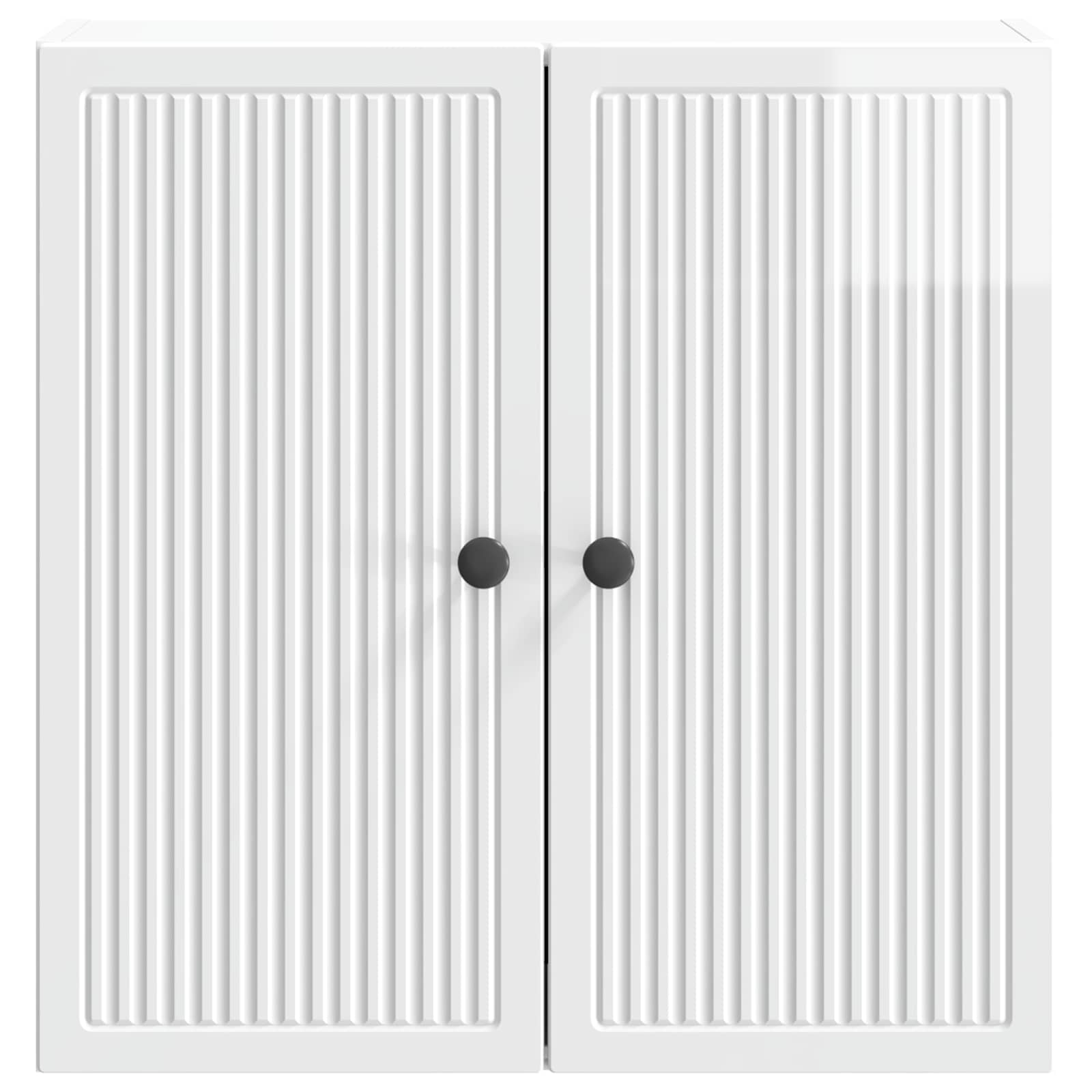 Prie sienos montuojama spinta Itin blizgi balta 59 x 31 x 60 cm