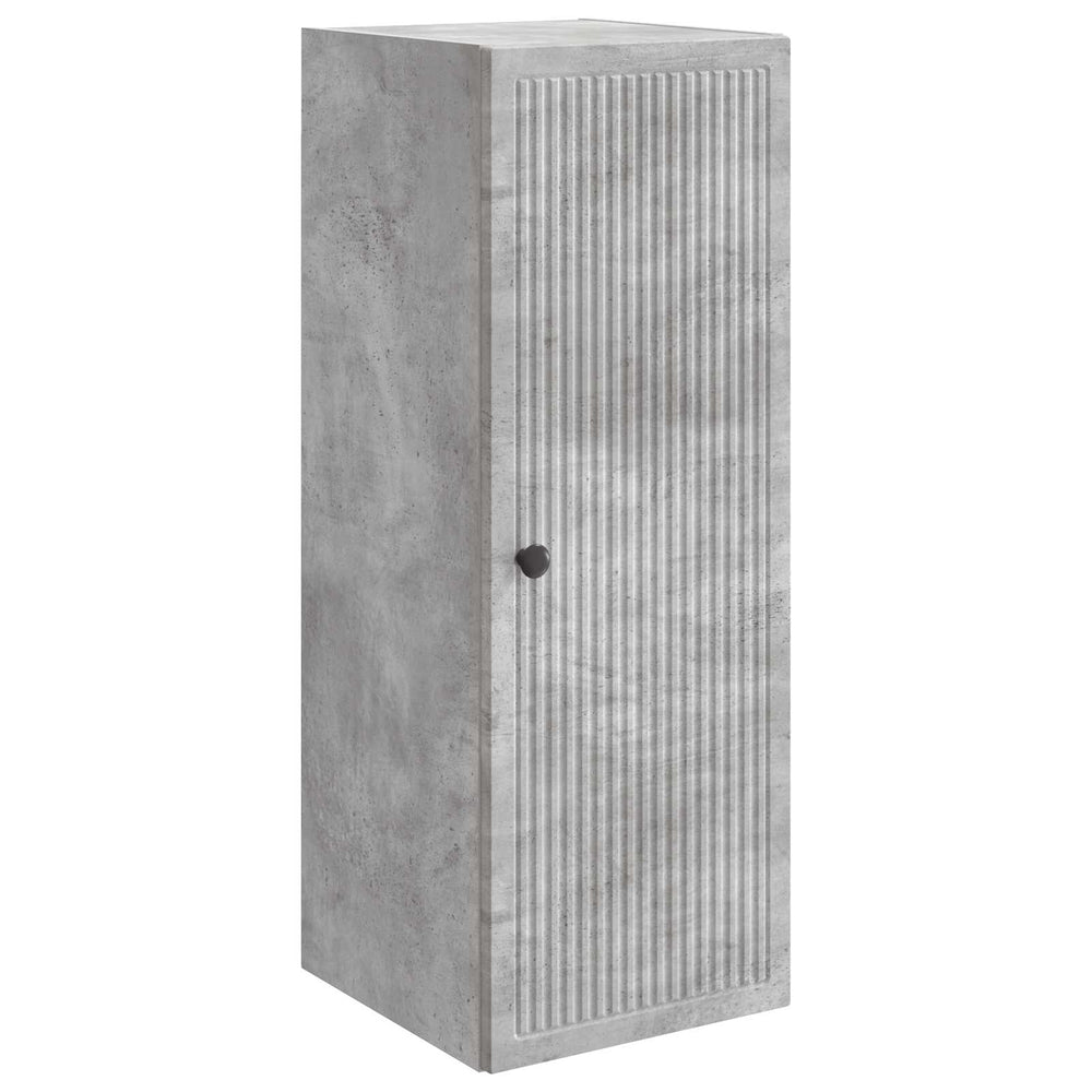 Prie sienos montuojama spinta Betono pilka 33 x 34,5 x 90 cm