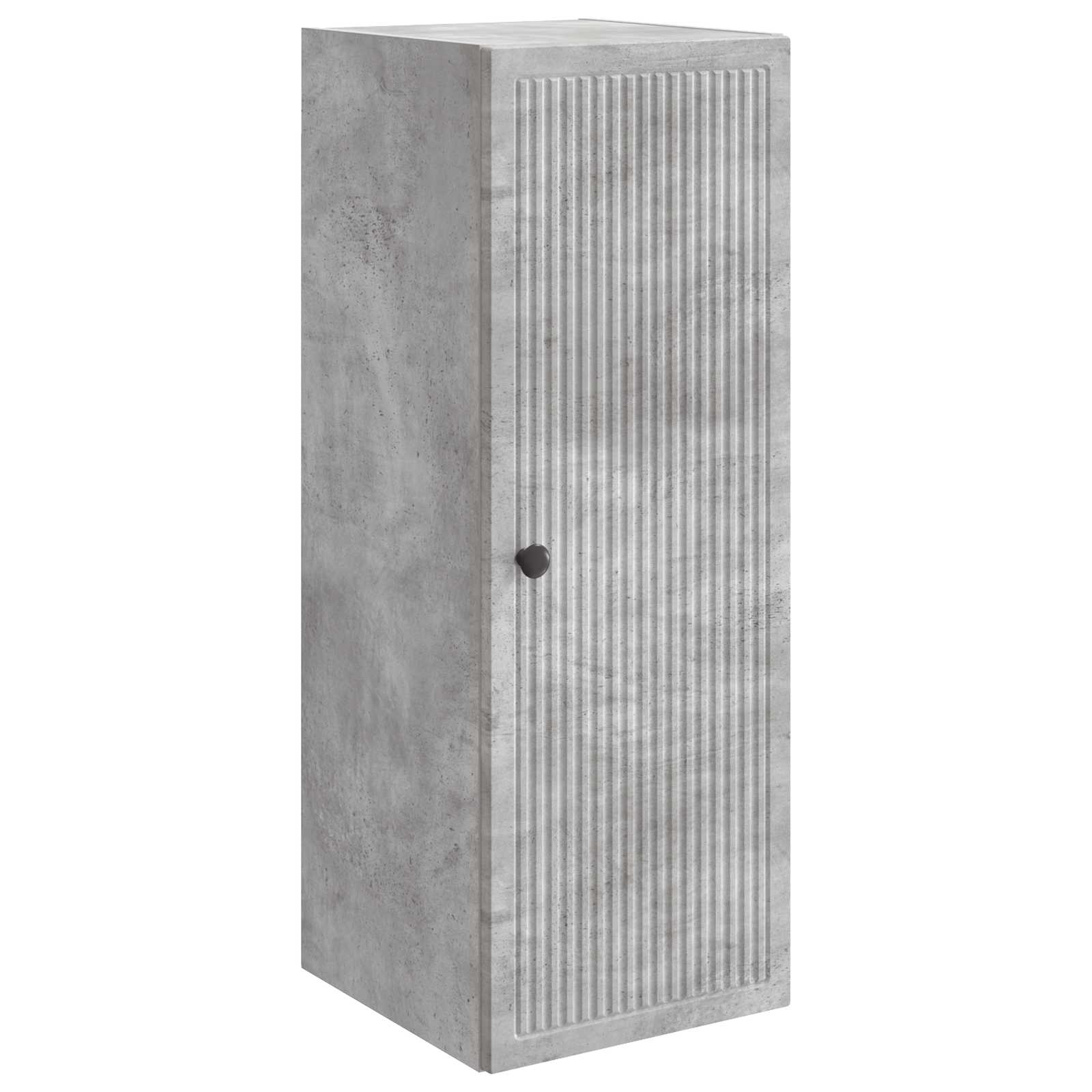 Prie sienos montuojama spinta Betono pilka 33 x 34,5 x 90 cm