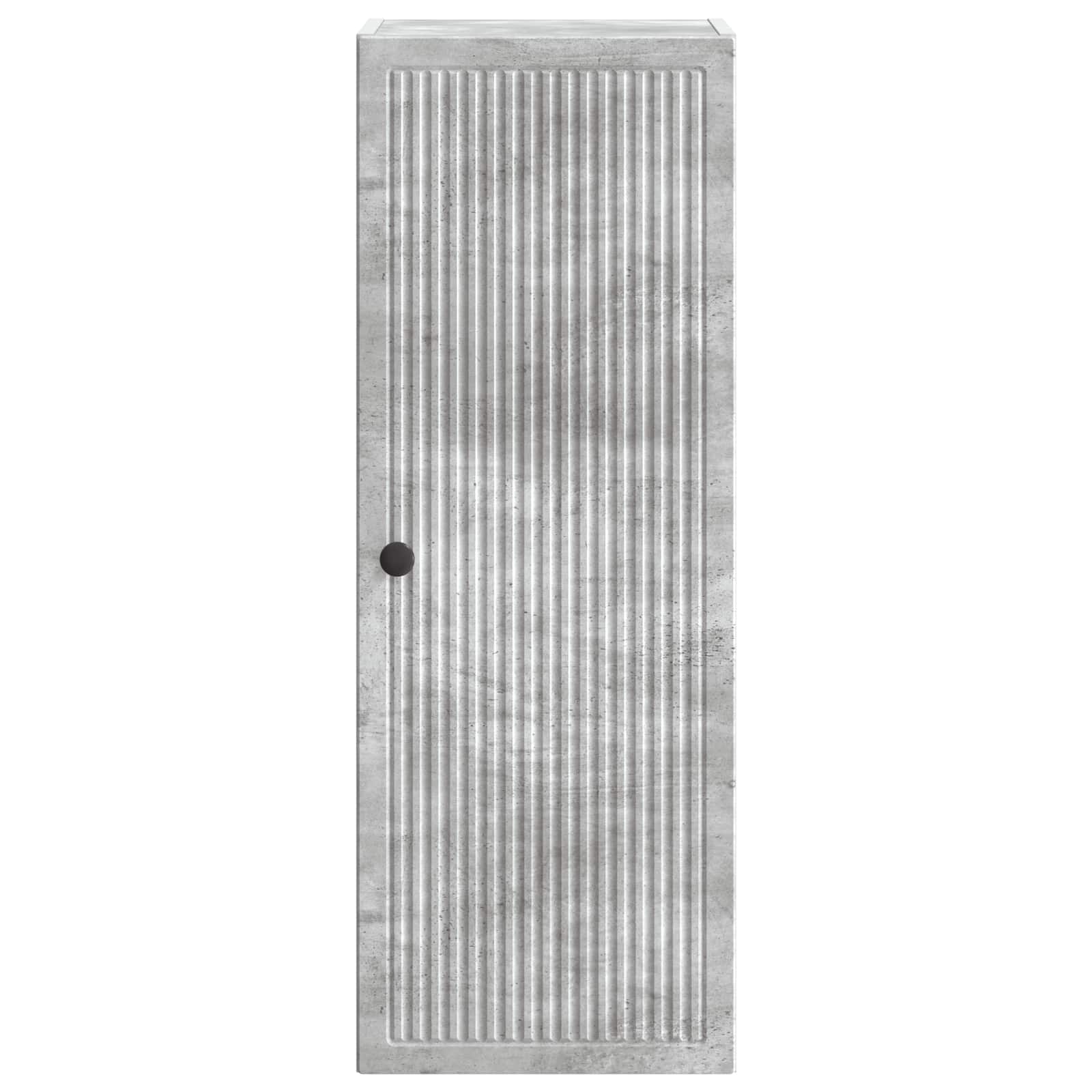 Prie sienos montuojama spinta Betono pilka 33 x 34,5 x 90 cm