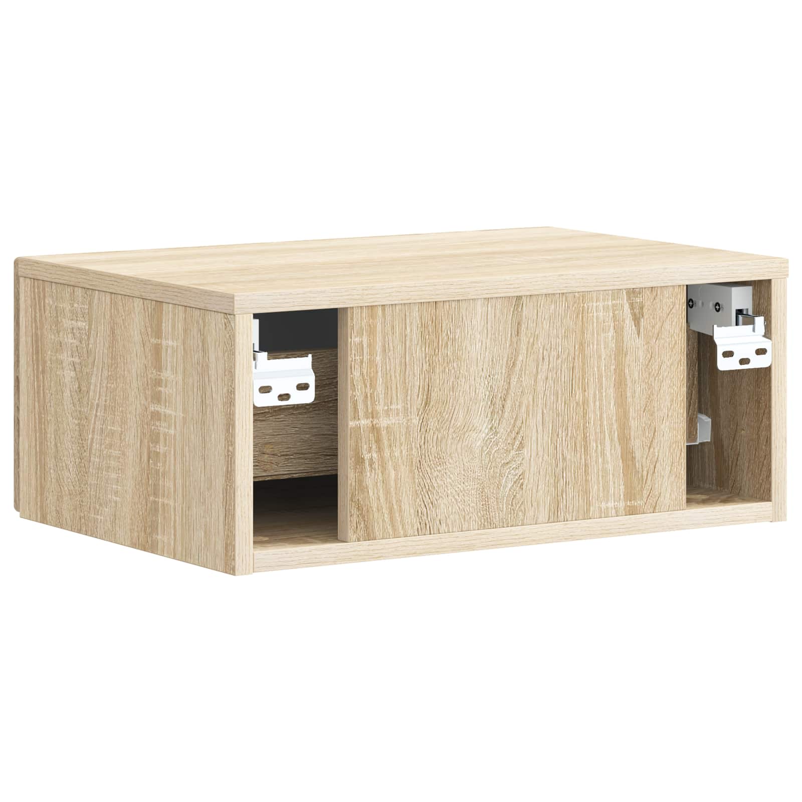 Šalia lovos spintelė 2 pcs Sonoma ąžuolas 49 x 34,5 x 20 cm
