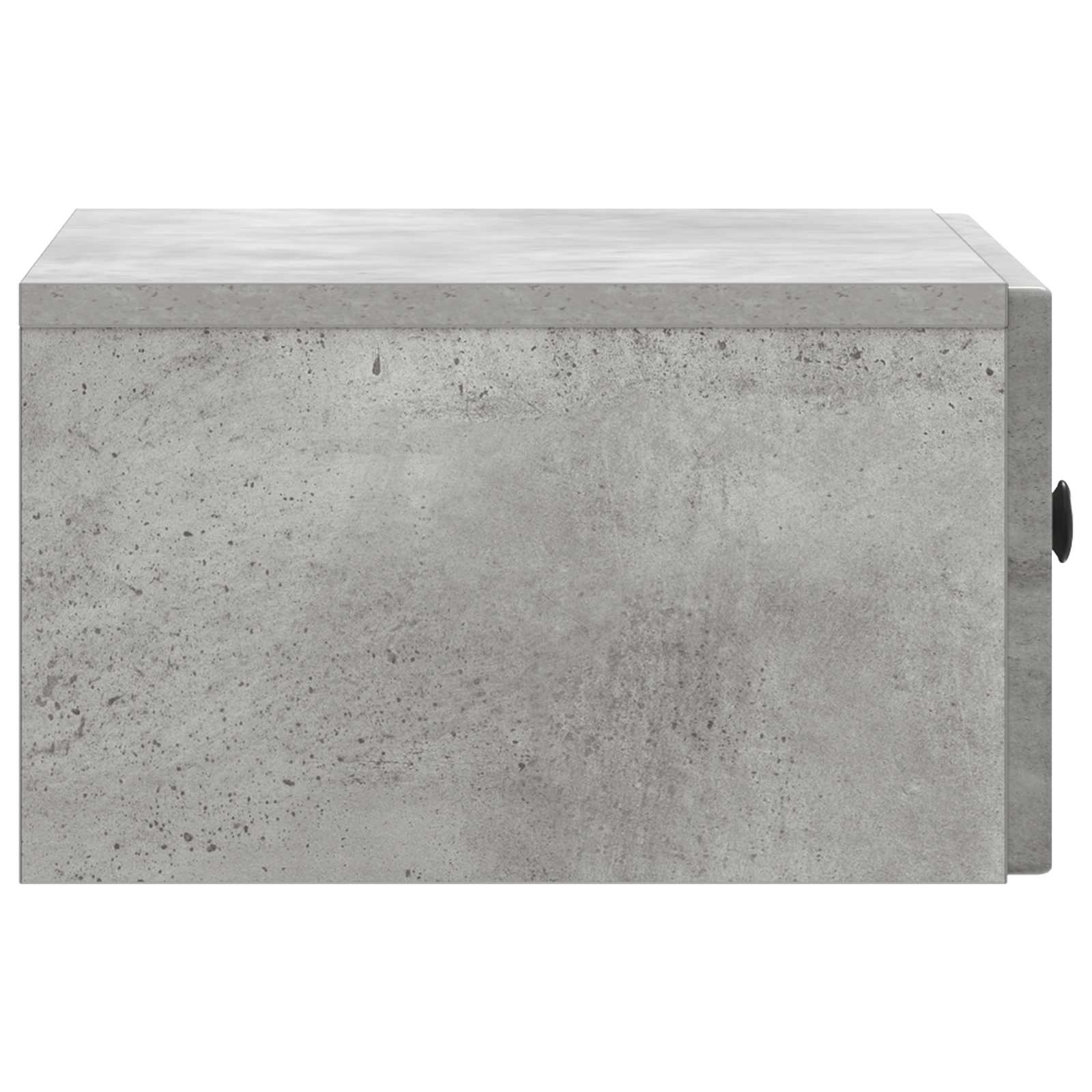 Šalia lovos spintelė 2 pcs Betono pilka 49 x 34,5 x 20 cm