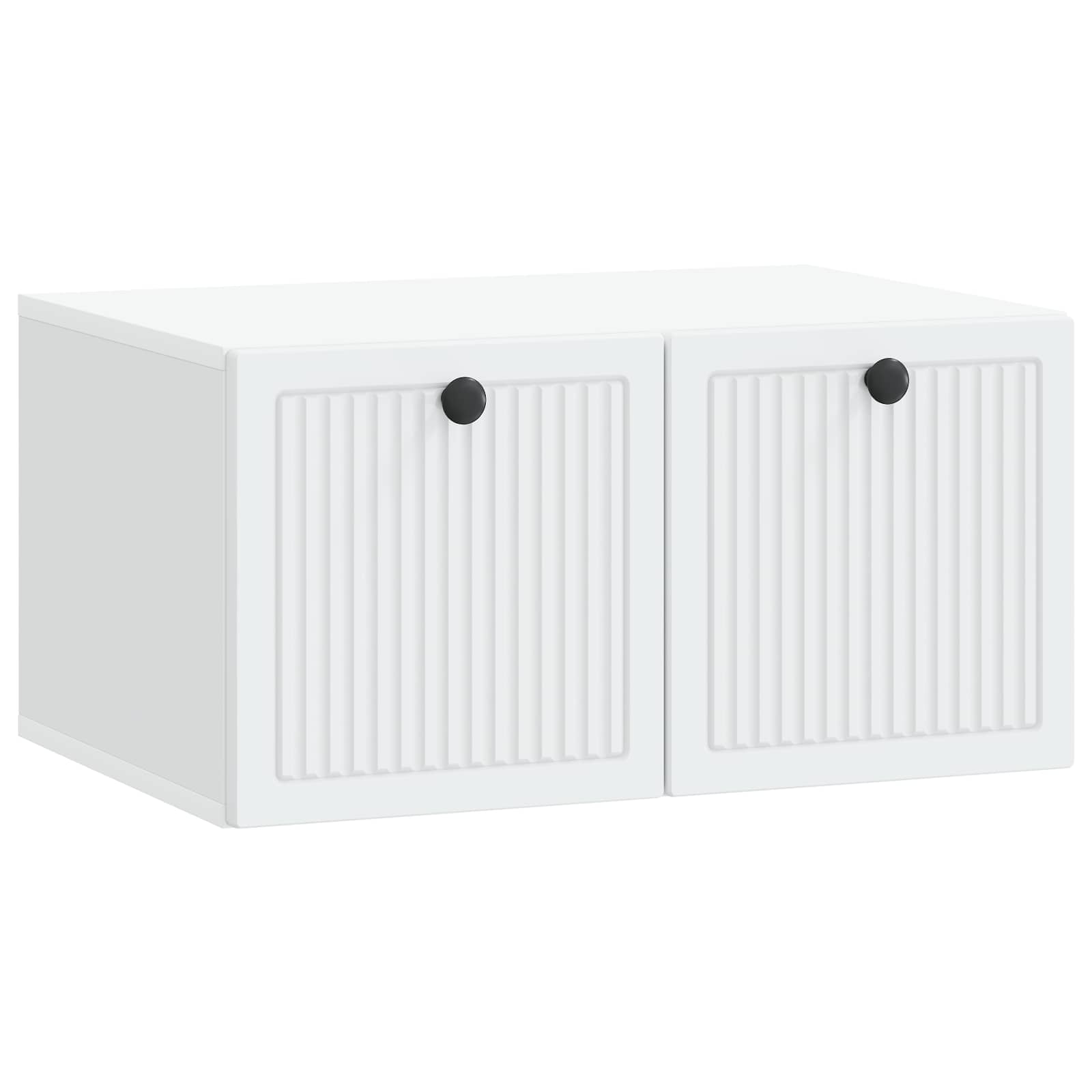 Sieninė TV spintelė Balta 59,5 x 41 x 30 cm Apdirbta mediena