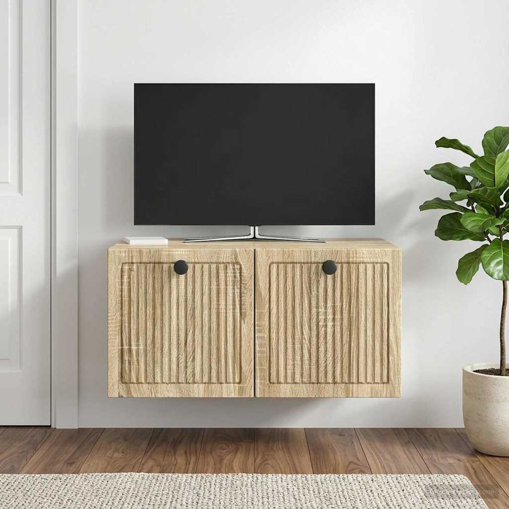 Sieninė TV spintelė Sonoma ąžuolas 59,5 x 41 x 30 cm