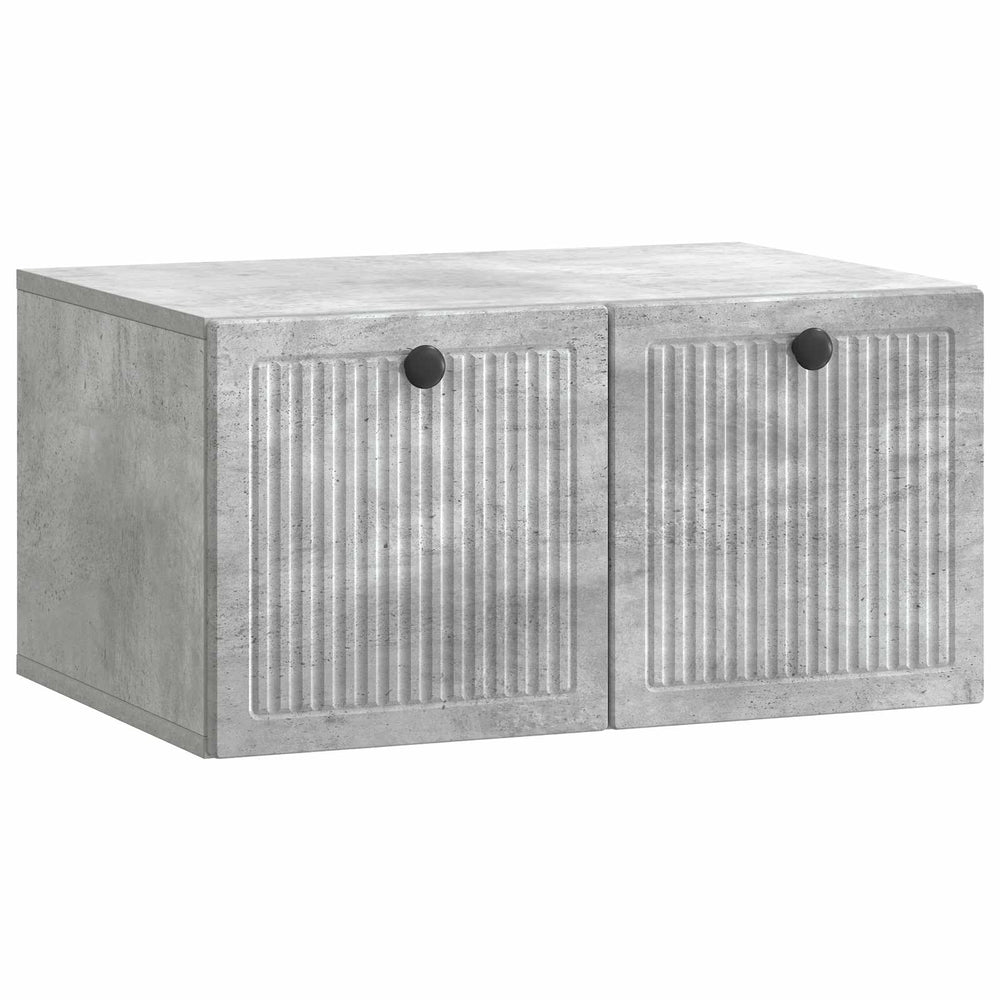 Sieninė TV spintelė Betono pilka 59,5 x 41 x 30 cm