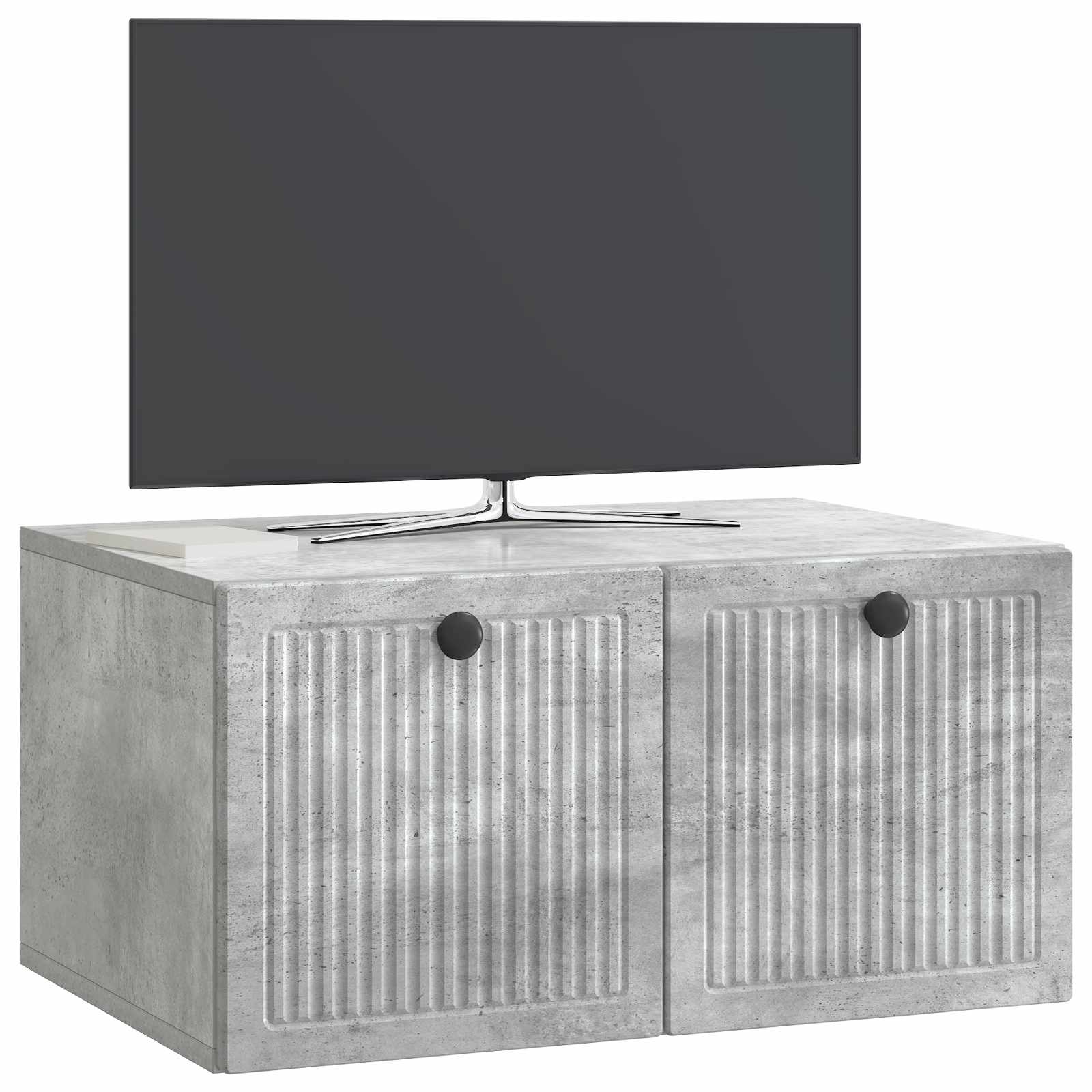 Sienas TV skapītis Betona pelēks 59,5 x 41 x 30 cm