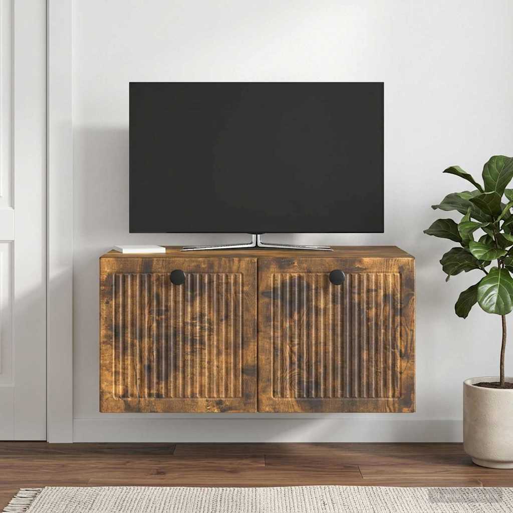 Sienas TV skapītis Dūmu ozola 59,5 x 41 x 30 cm