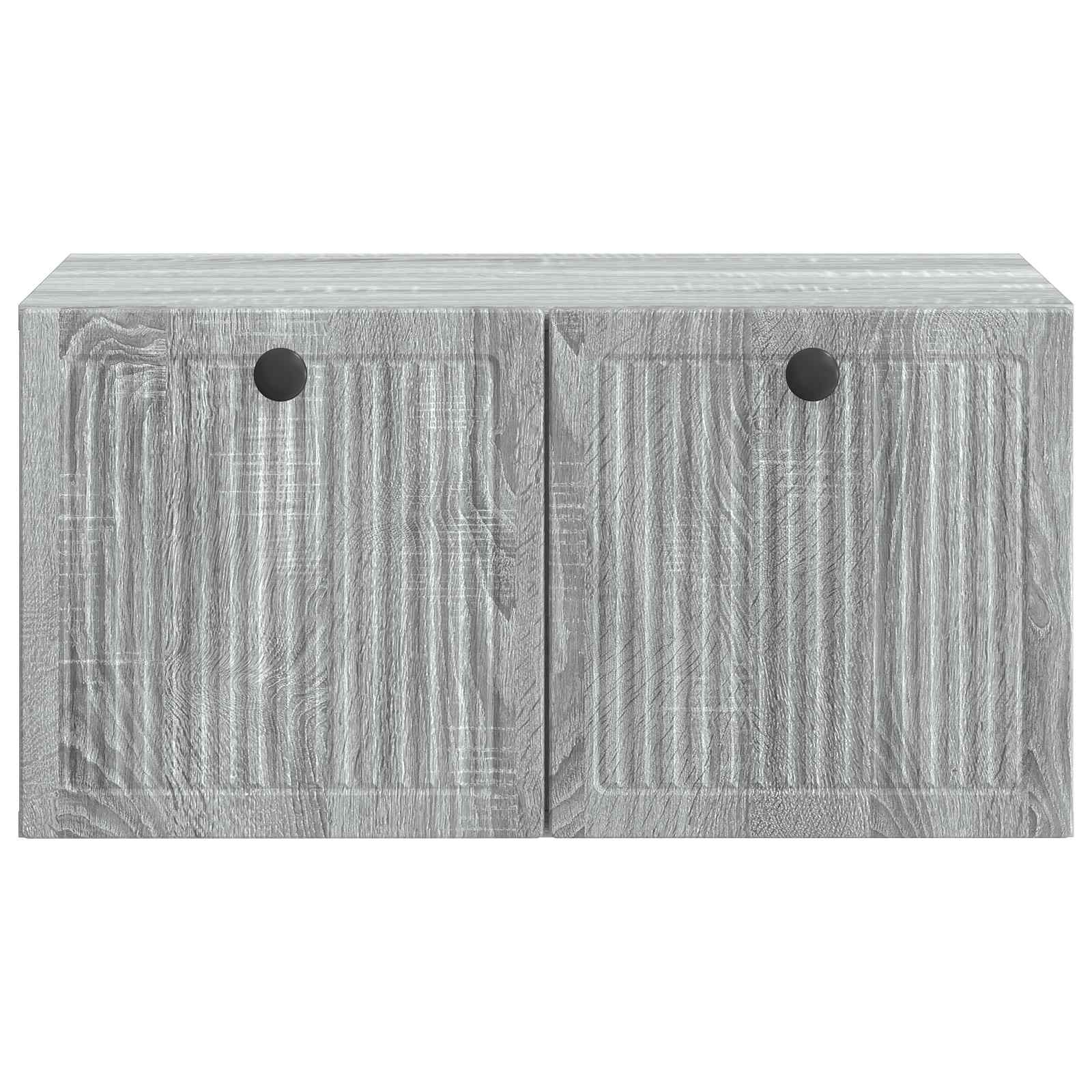 Sieninė TV spintelė Pilka sonoma ąžuolo 59,5 x 41 x 30 cm