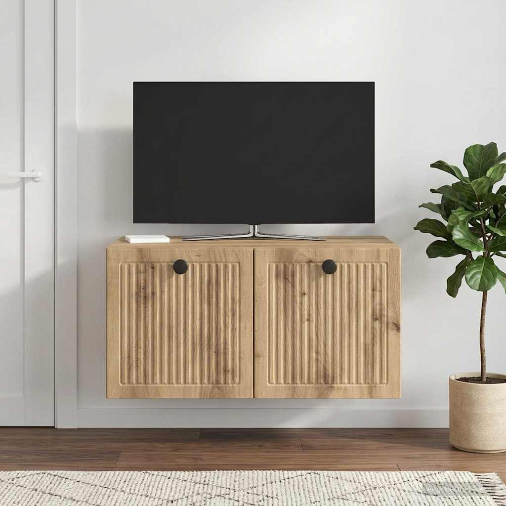 Sieninė TV spintelė Artisano ąžuolo 59,5 x 41 x 30 cm