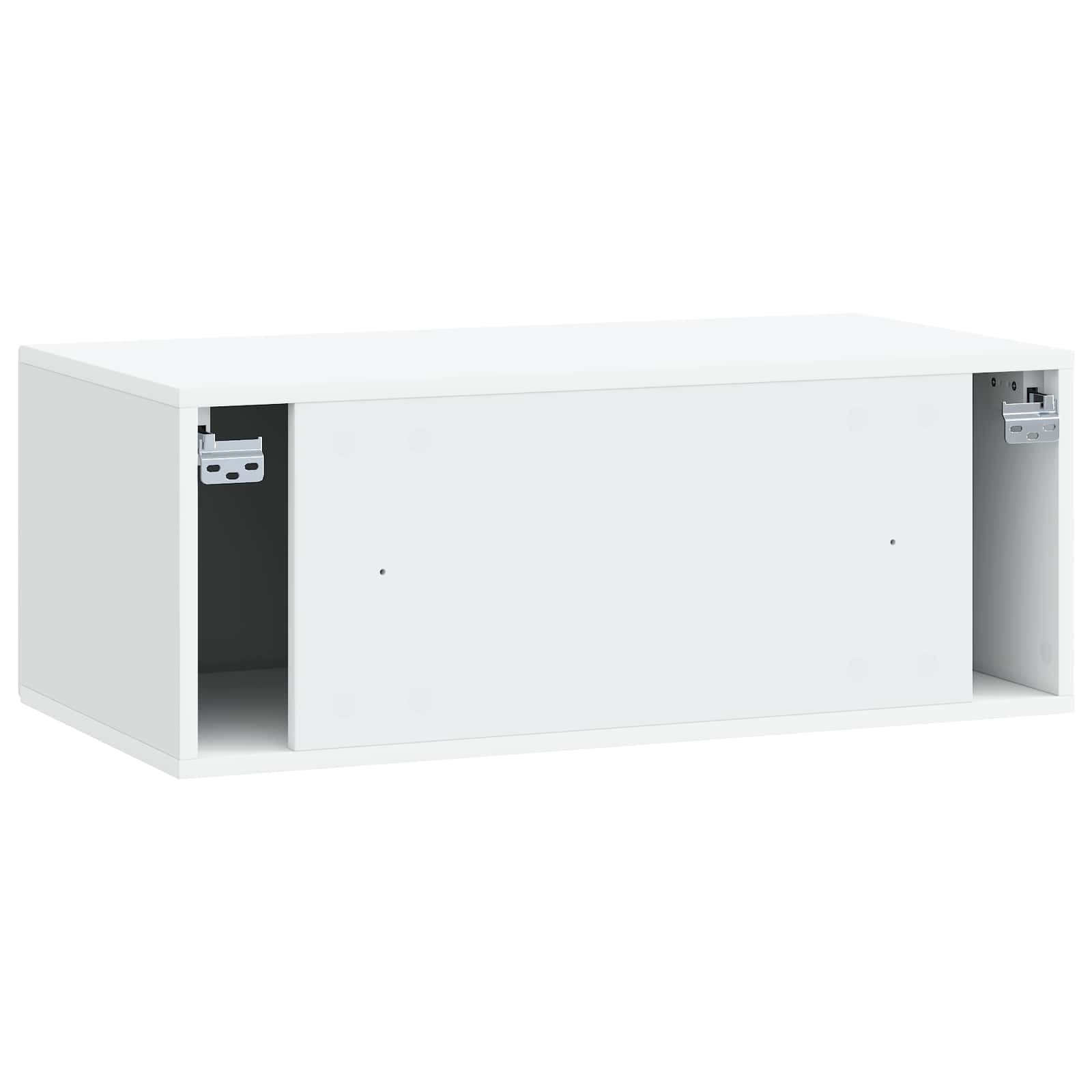 Sieninė TV spintelė Balta 78,5 x 41 x 30 cm Apdirbta mediena