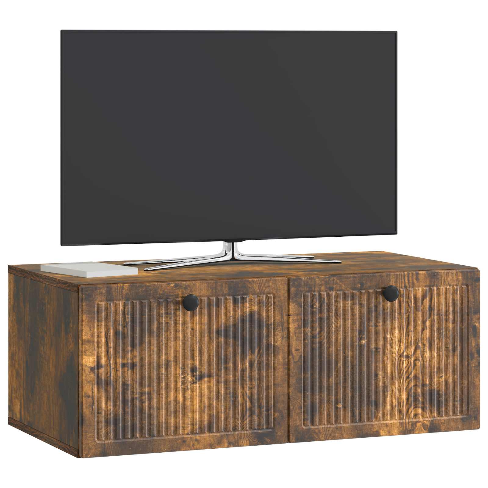 Sieninė TV spintelė Dūminio ąžuolo 78,5 x 41 x 30 cm
