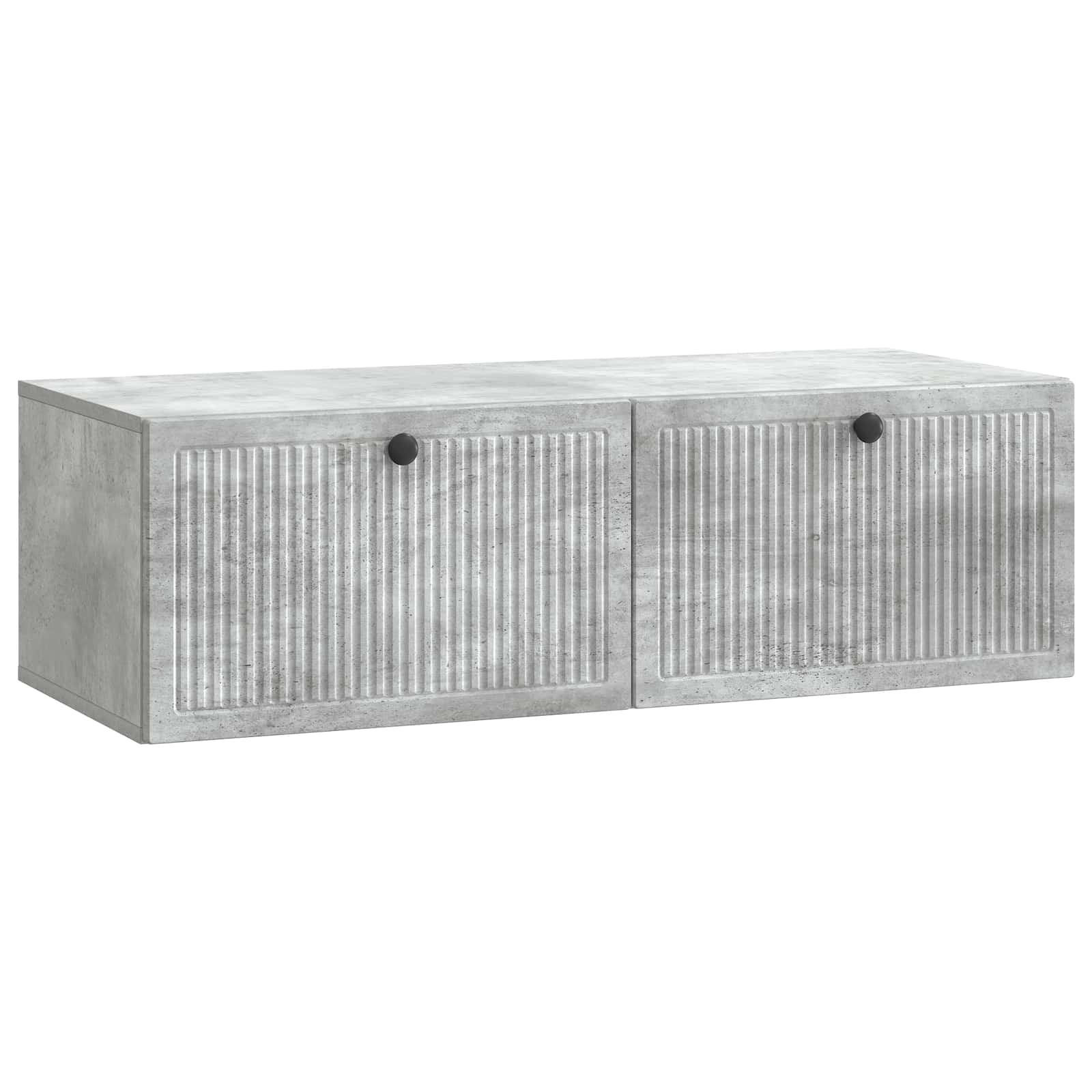 Sieninė TV spintelė Betono pilka 98 x 41 x 30 cm