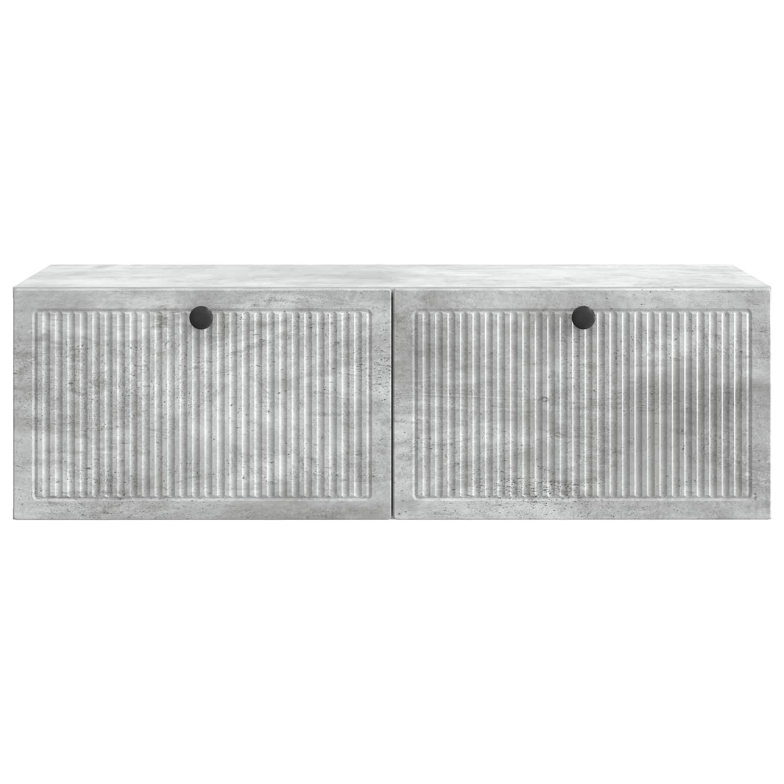 Sieninė TV spintelė Betono pilka 98 x 41 x 30 cm