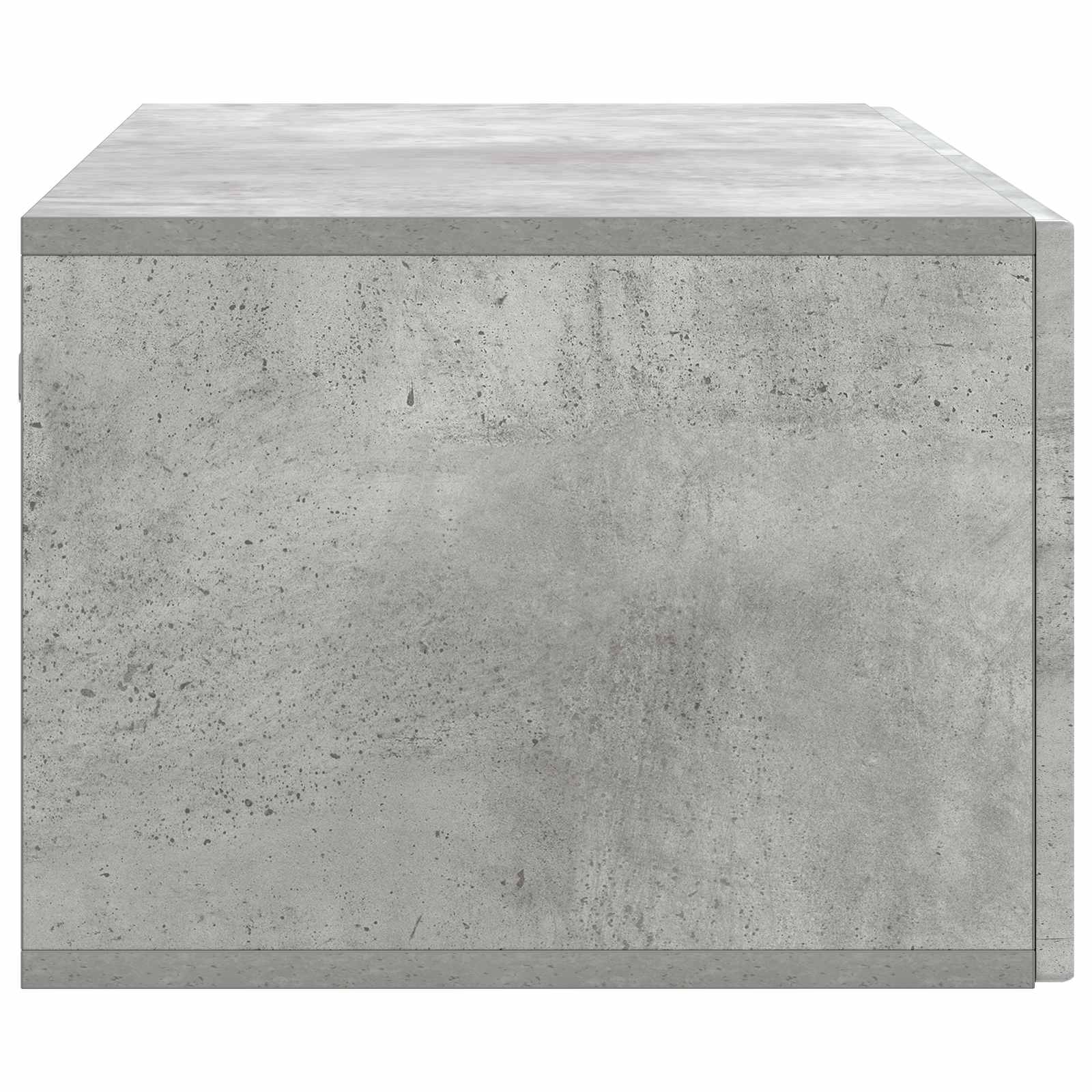 Sieninė TV spintelė Betono pilka 98 x 41 x 30 cm