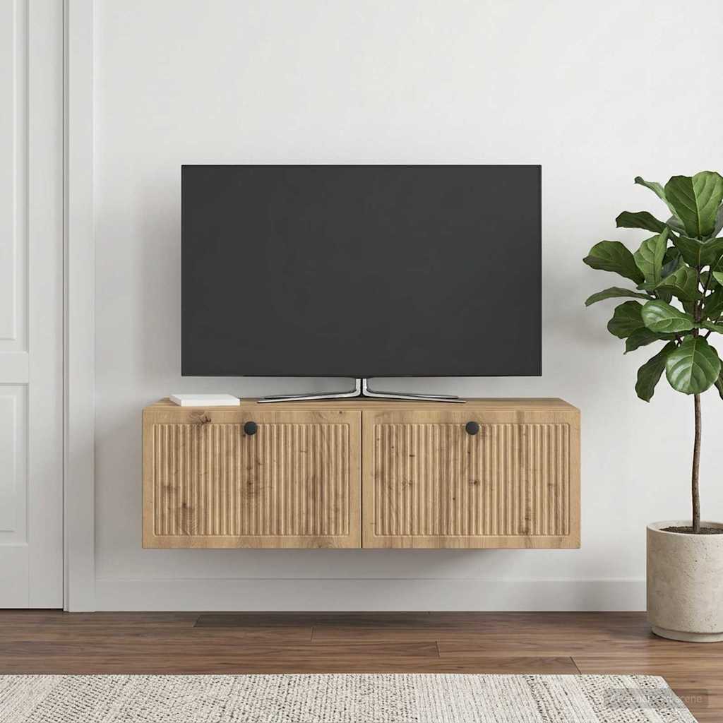 Sieninė TV spintelė Artisano ąžuolo 98 x 41 x 30 cm