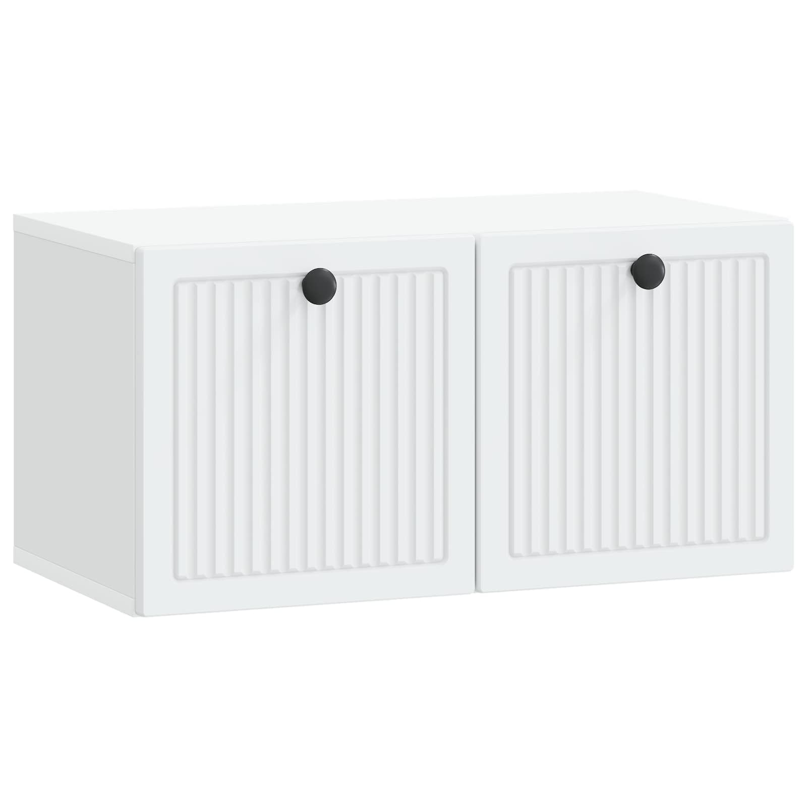 Sieninė TV spintelė Balta 59,5 x 31 x 30 cm Apdirbta mediena