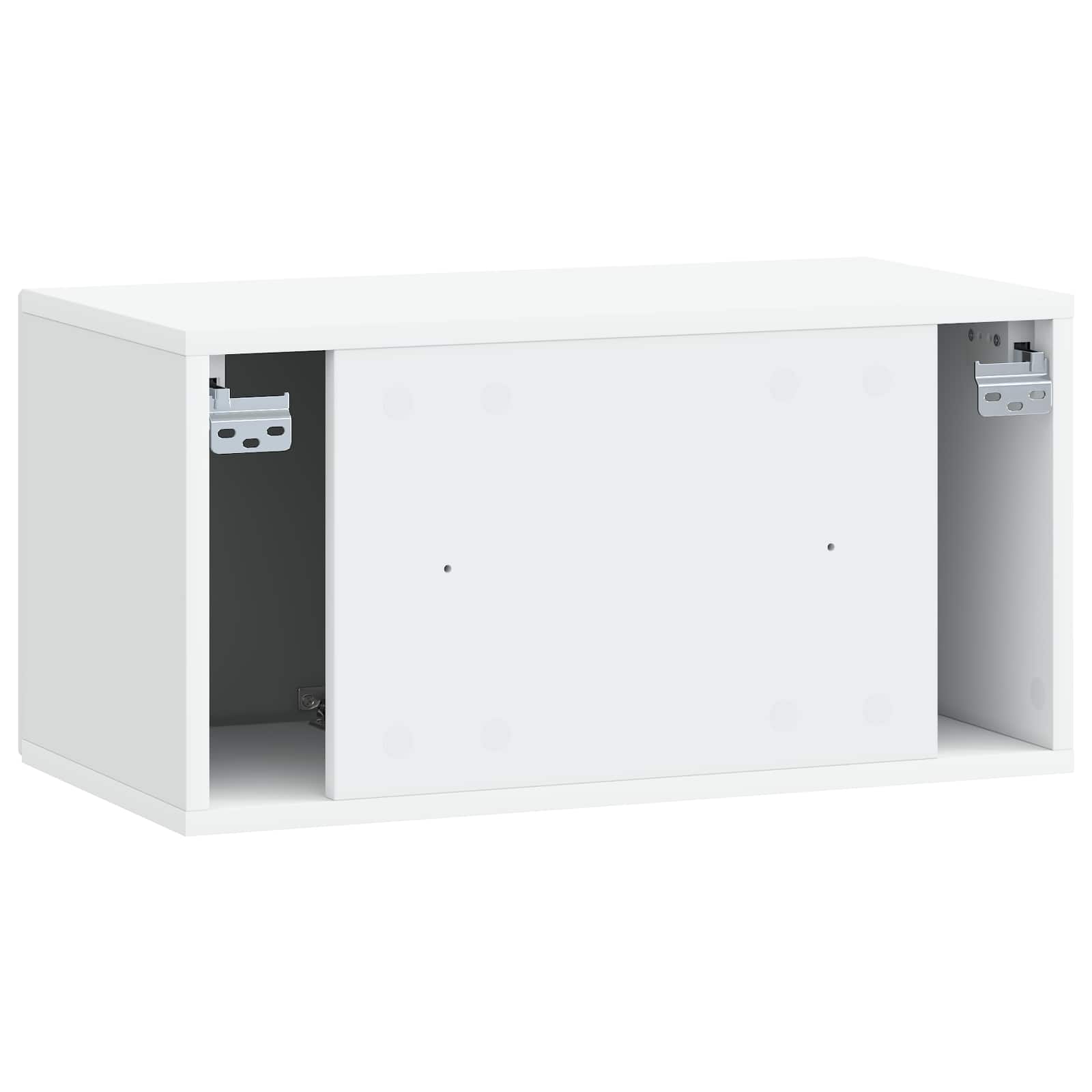 Sieninė TV spintelė Balta 59,5 x 31 x 30 cm Apdirbta mediena
