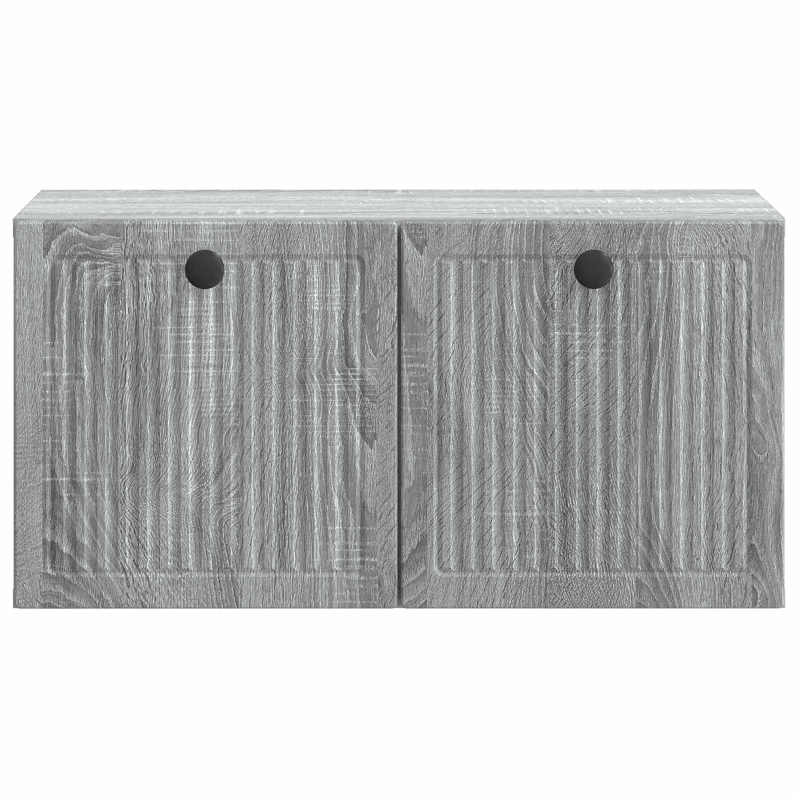 Sieninė TV spintelė Pilka sonoma ąžuolo 59,5 x 31 x 30 cm