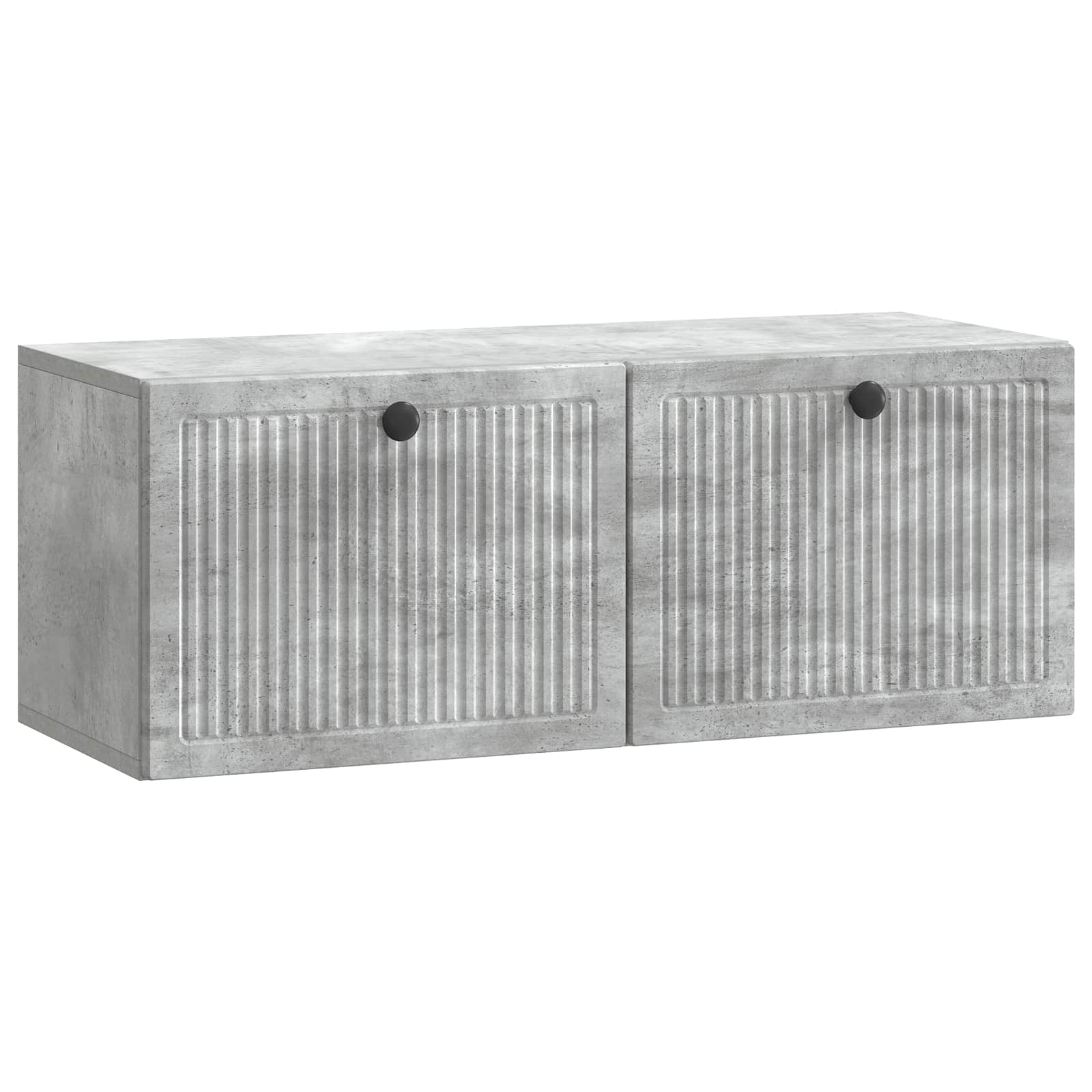 Sieninė TV spintelė Betono pilka 78,5 x 31 x 30 cm