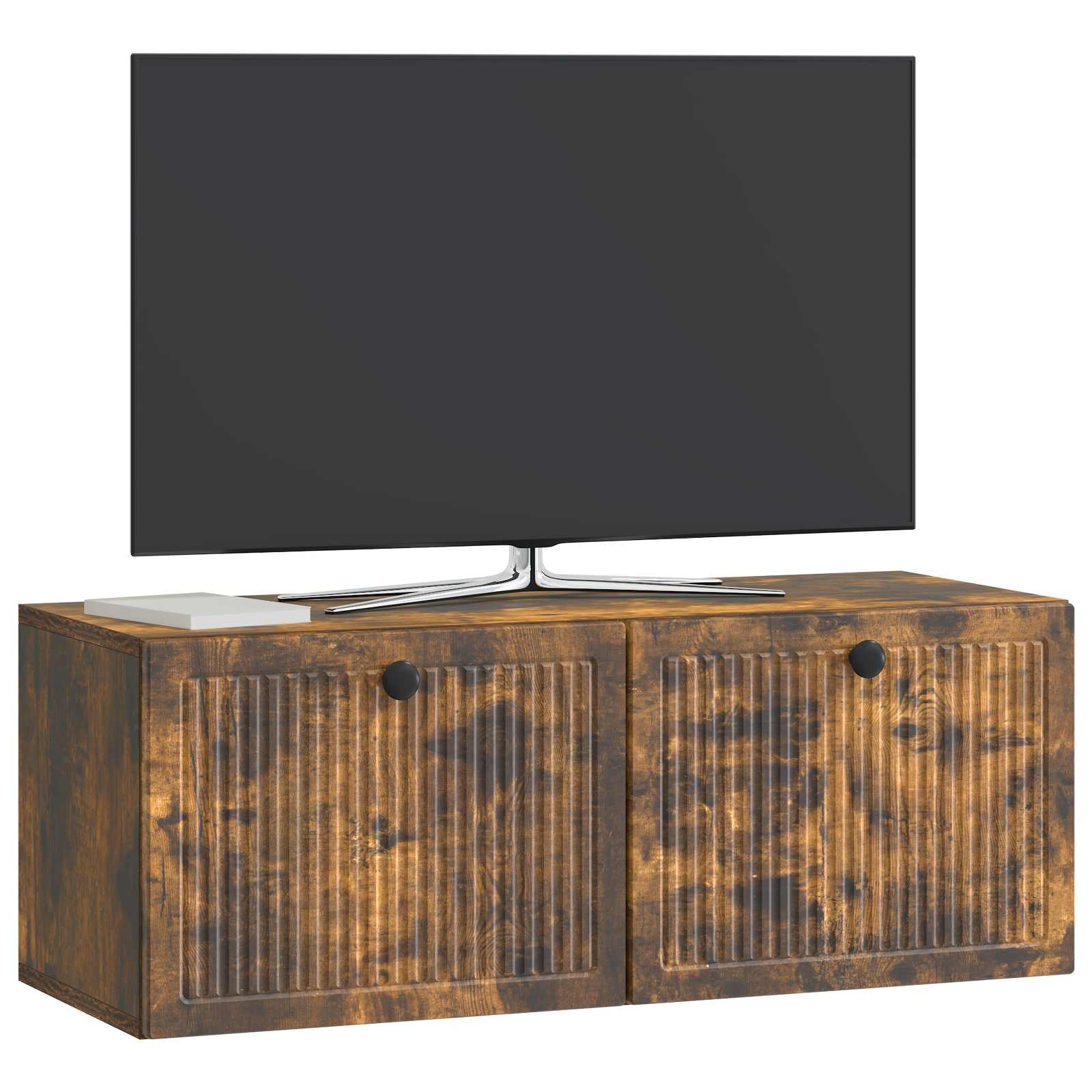 Sieninė TV spintelė Dūminio ąžuolo 78,5 x 31 x 30 cm